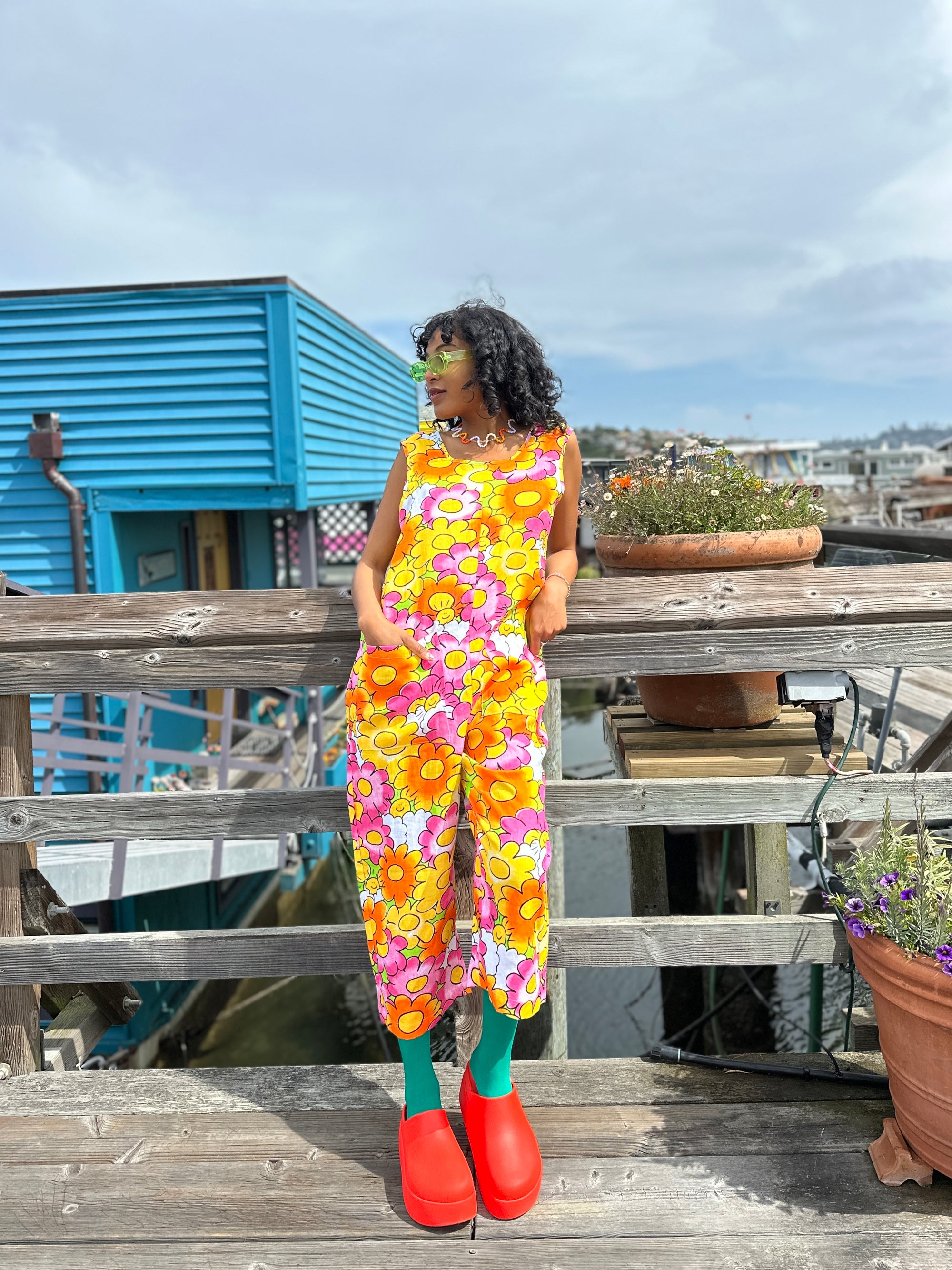 Linen Garden Suit Sunny Side Up