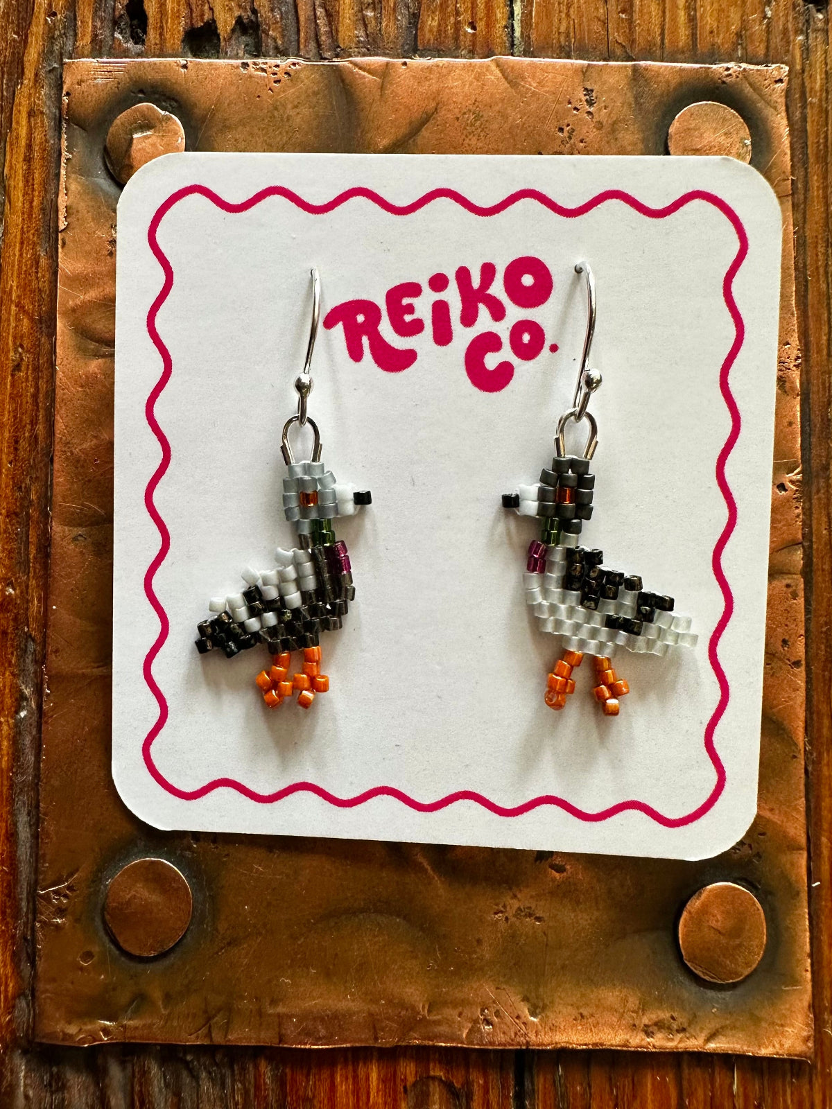 Pigeon Charm Earrings