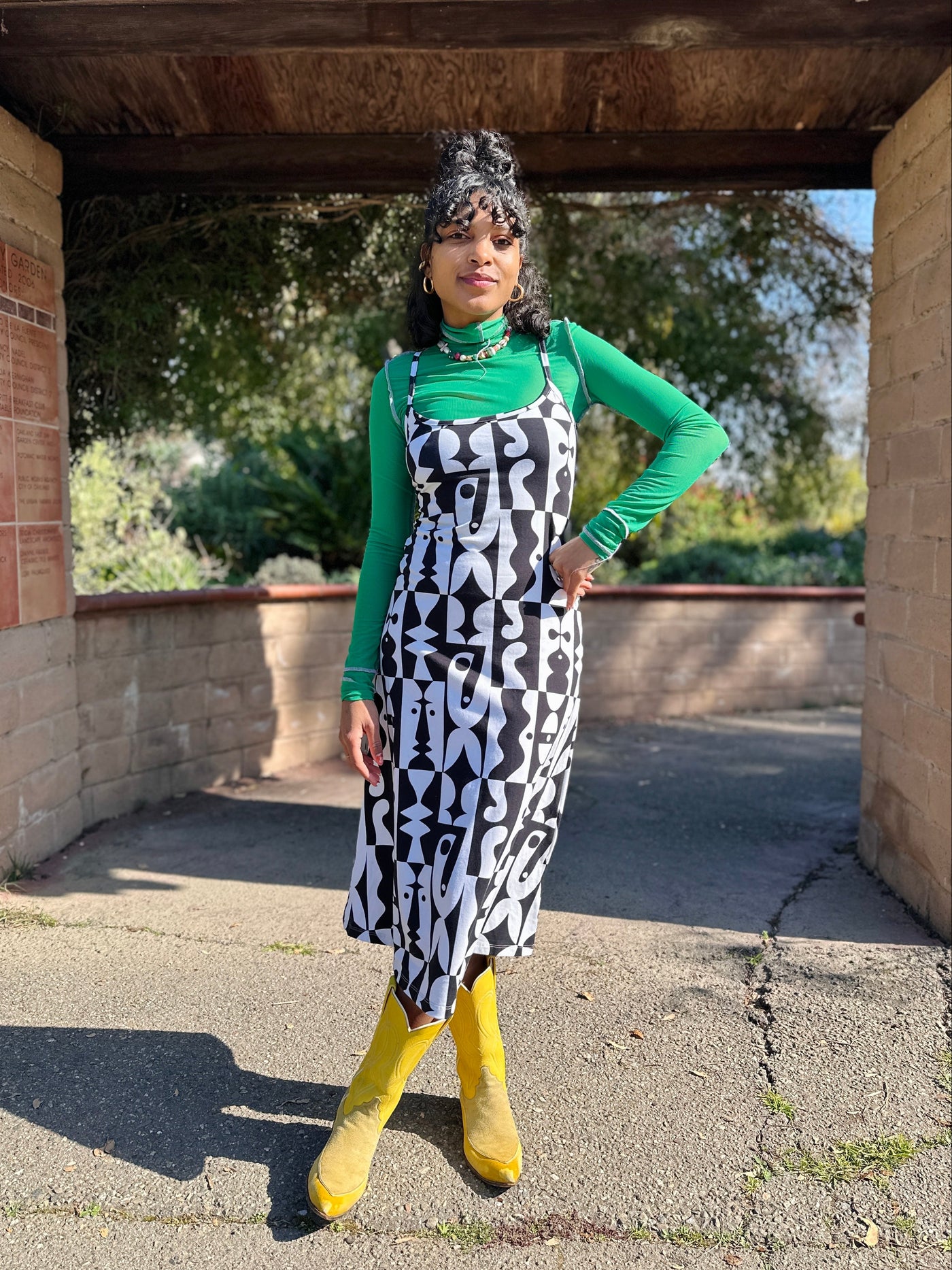 Spaghetti Slip Dress Illusions