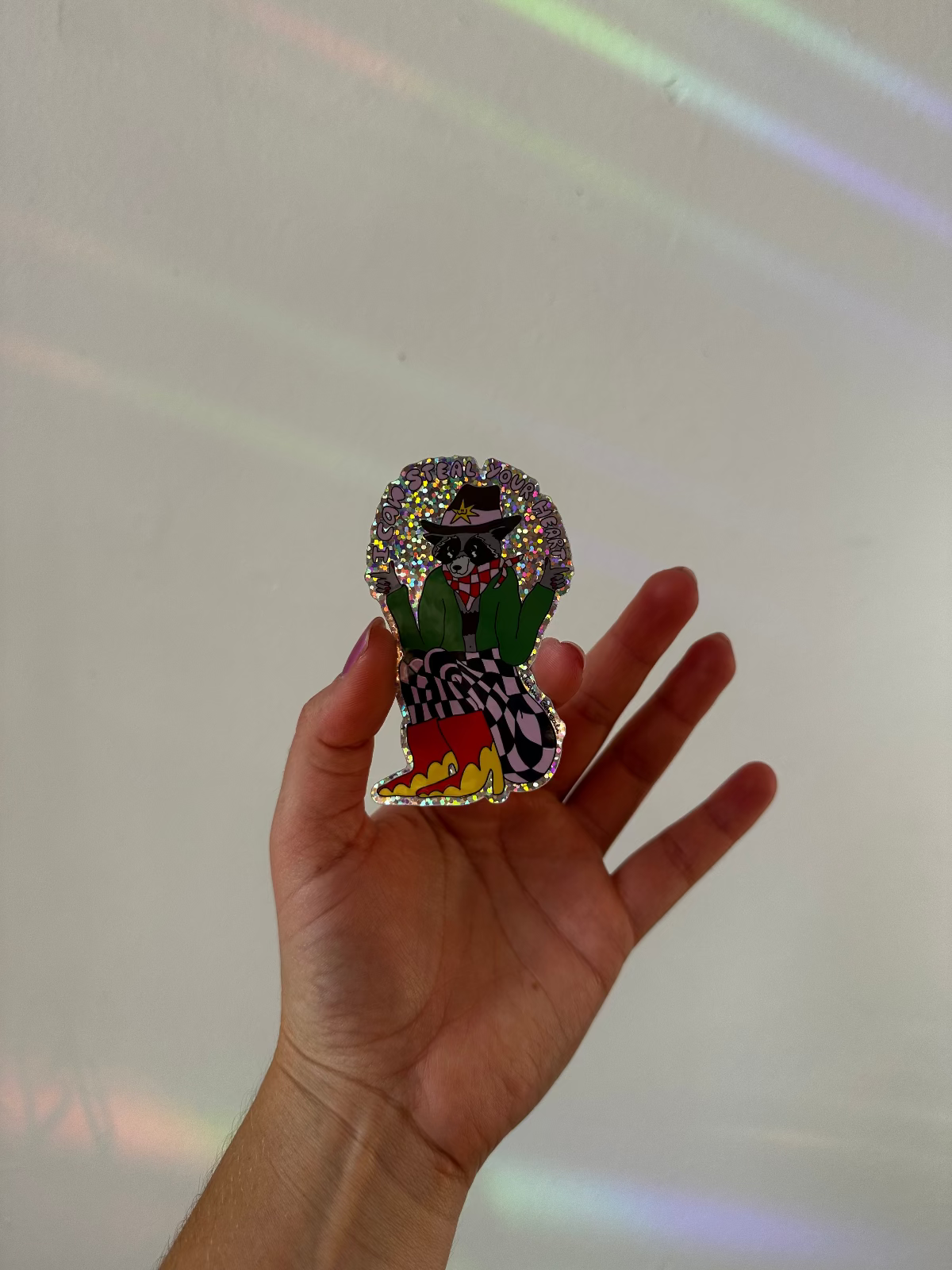 I Can Steal Your Heart Sticker