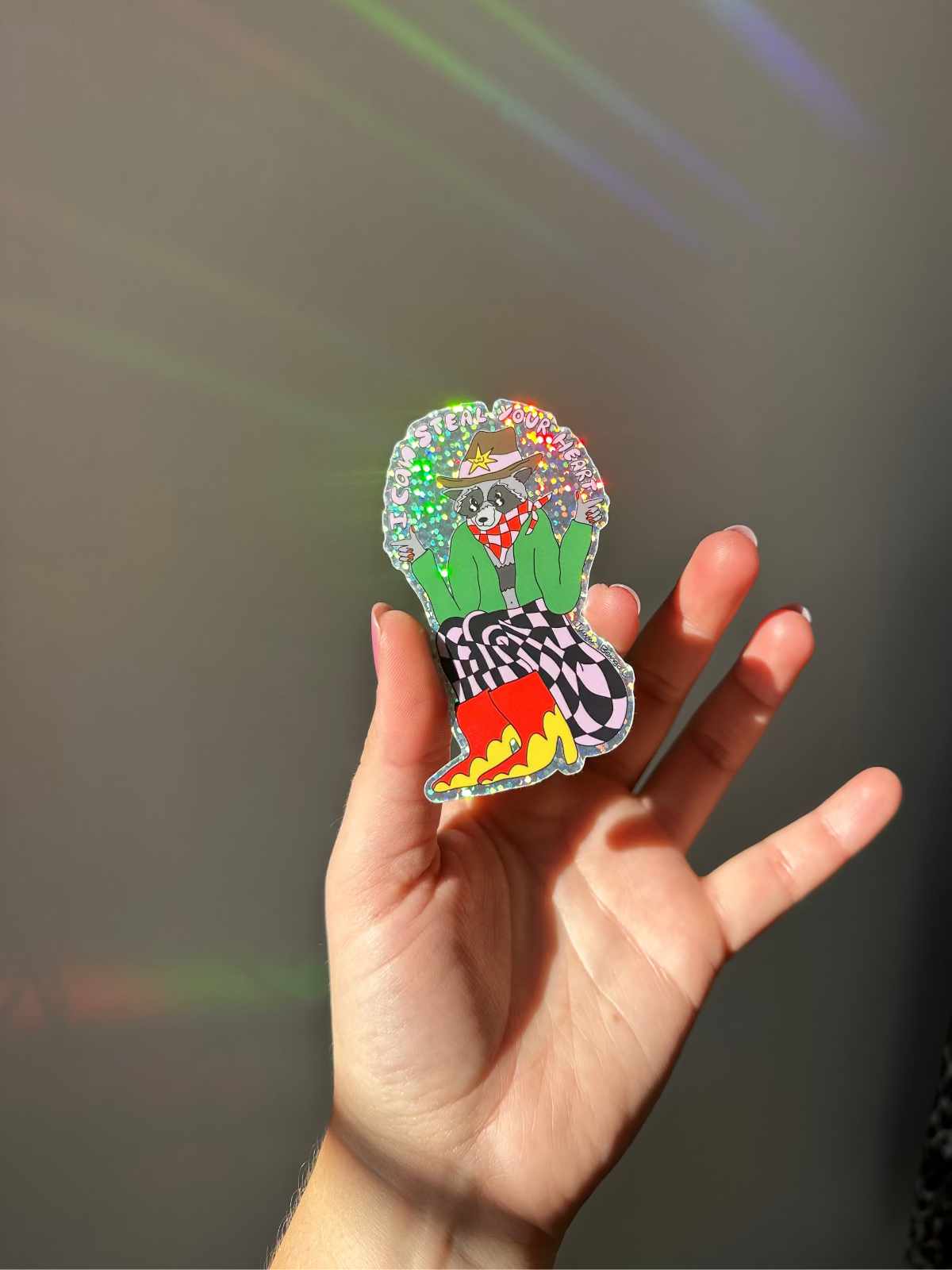 I Can Steal Your Heart Sticker