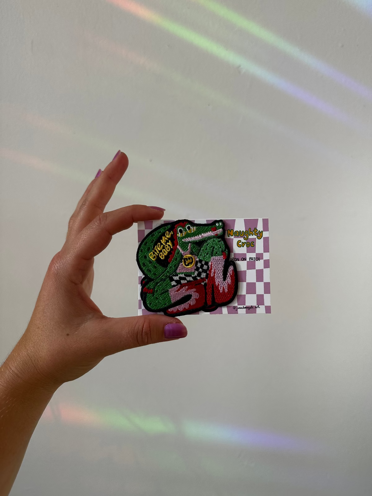Naughty Croc Patch
