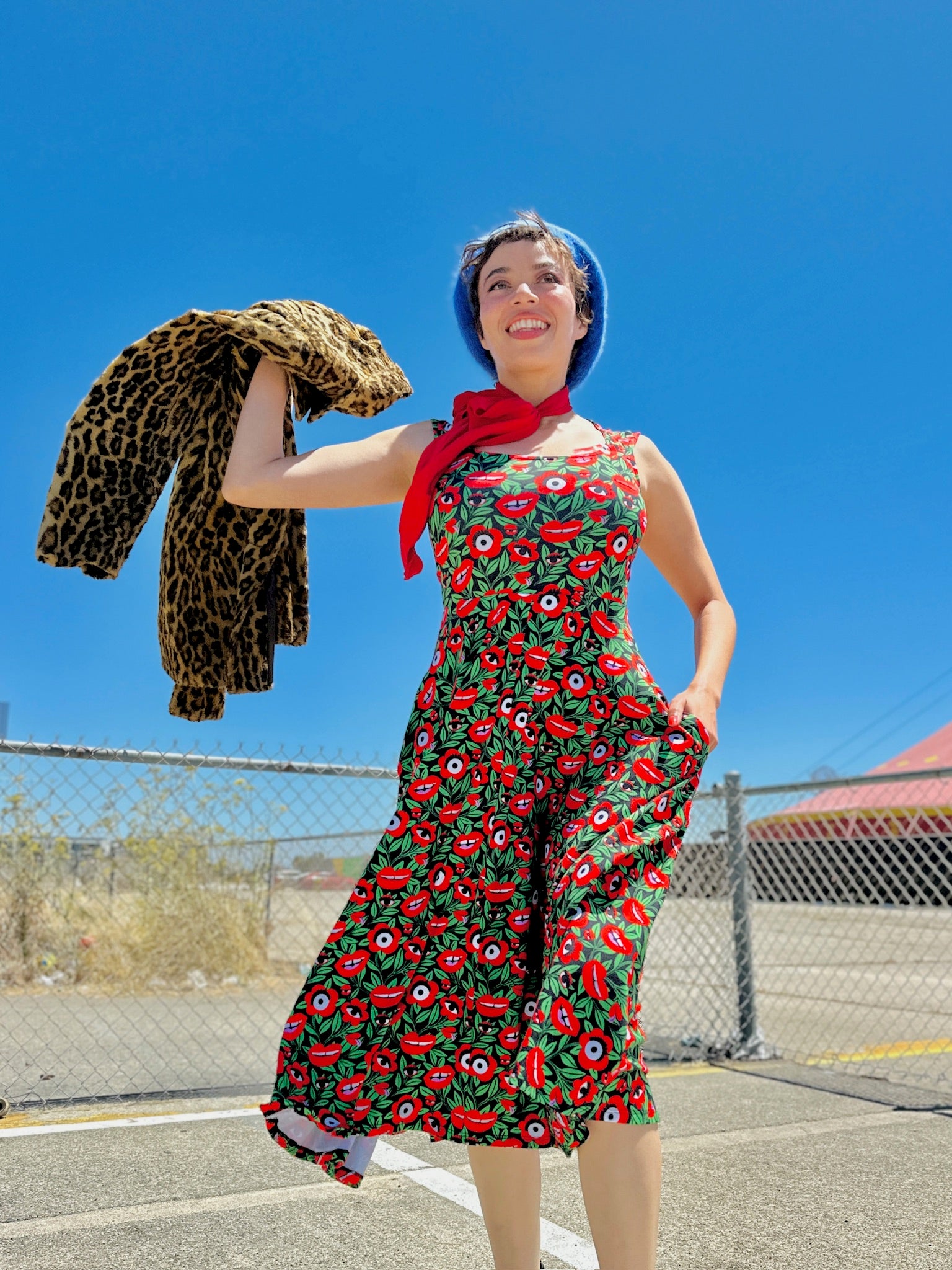 Picnic Dress Poison Ivy