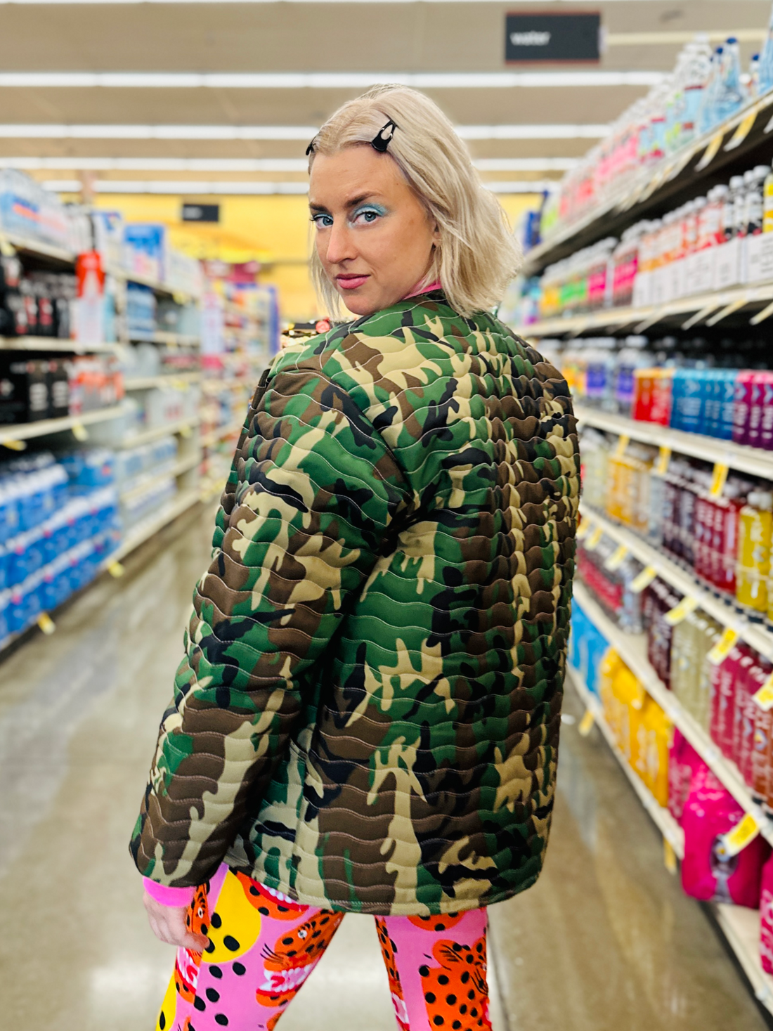 Freezer Jacket Camo/Pink