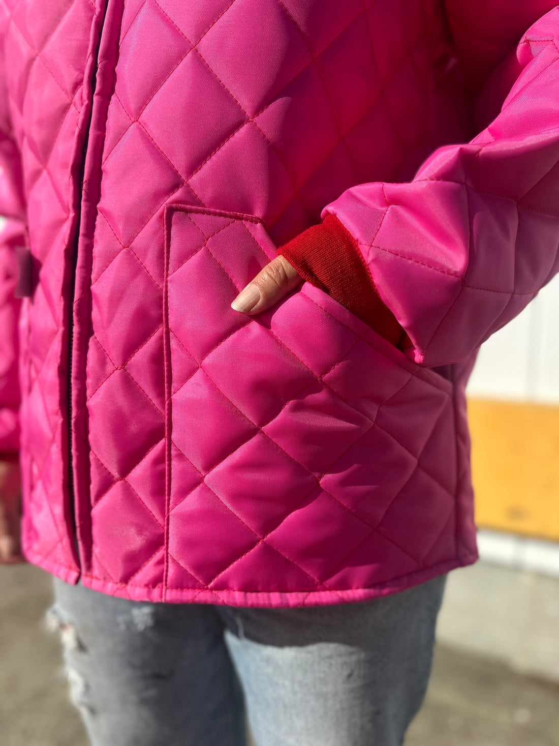 Freezer Jacket Pink/Red