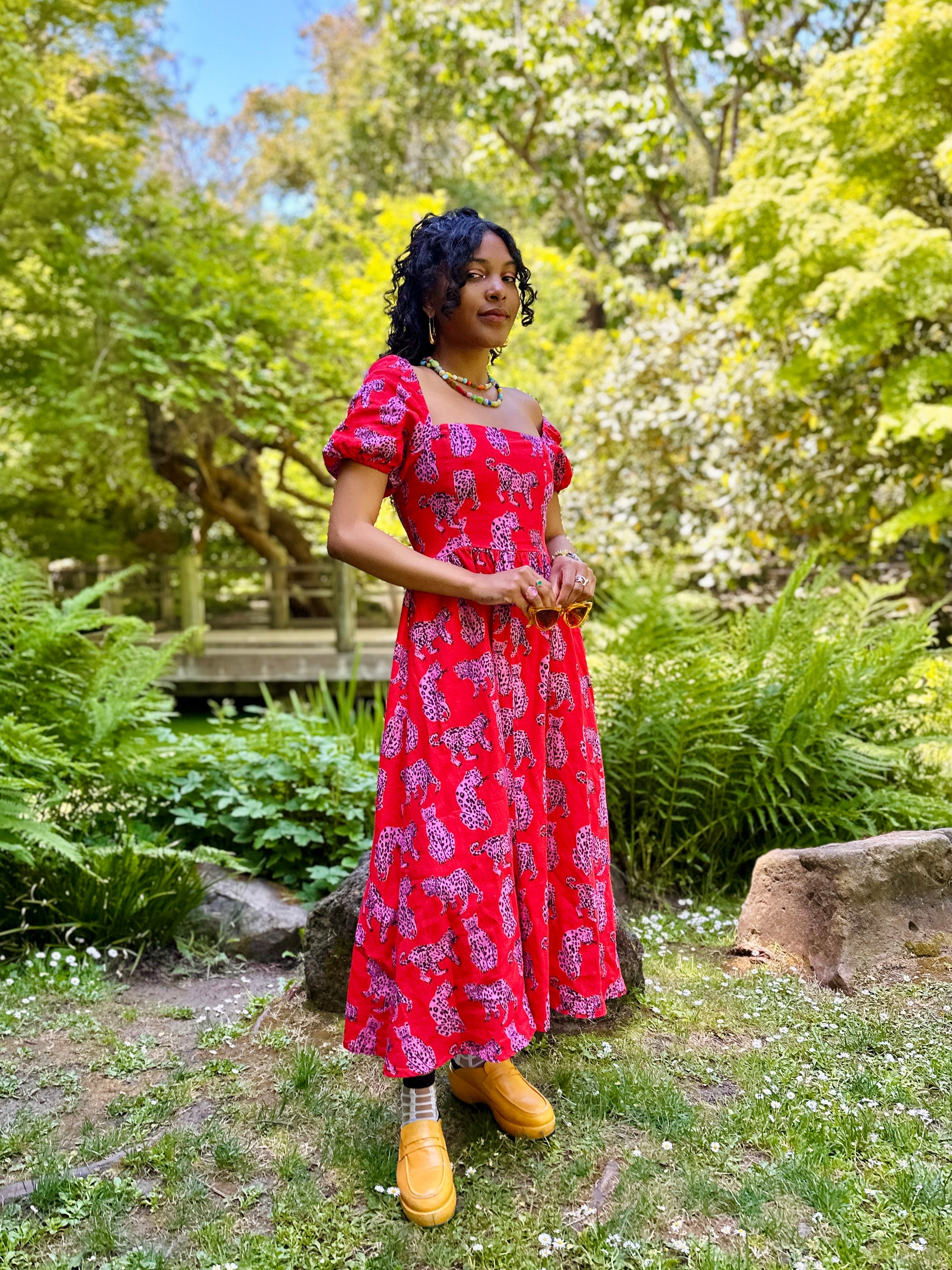 Linen Princess Dress Sondler Cat