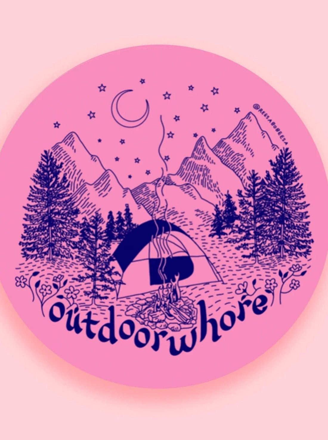 Outdoor Whore Sticker