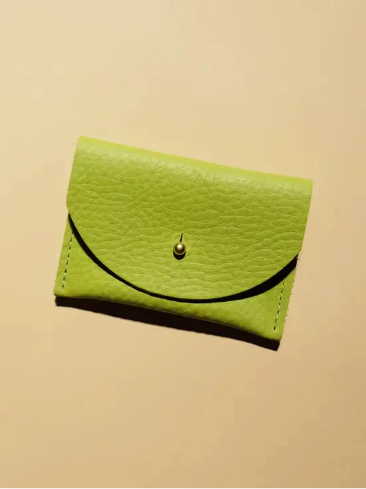 Cardholder - Lime Leather