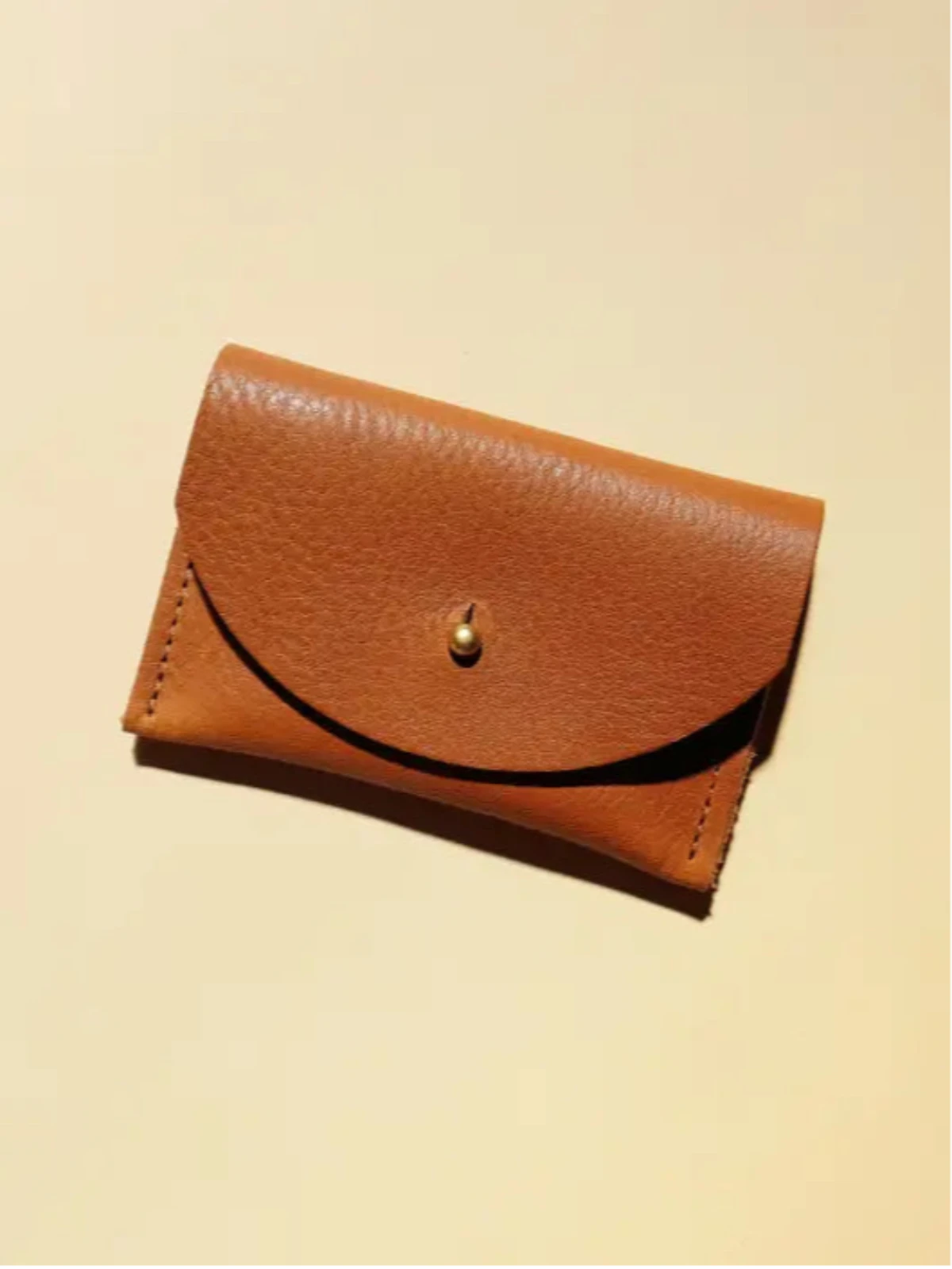 PRIMECUT Cardholder - Cognac Leather