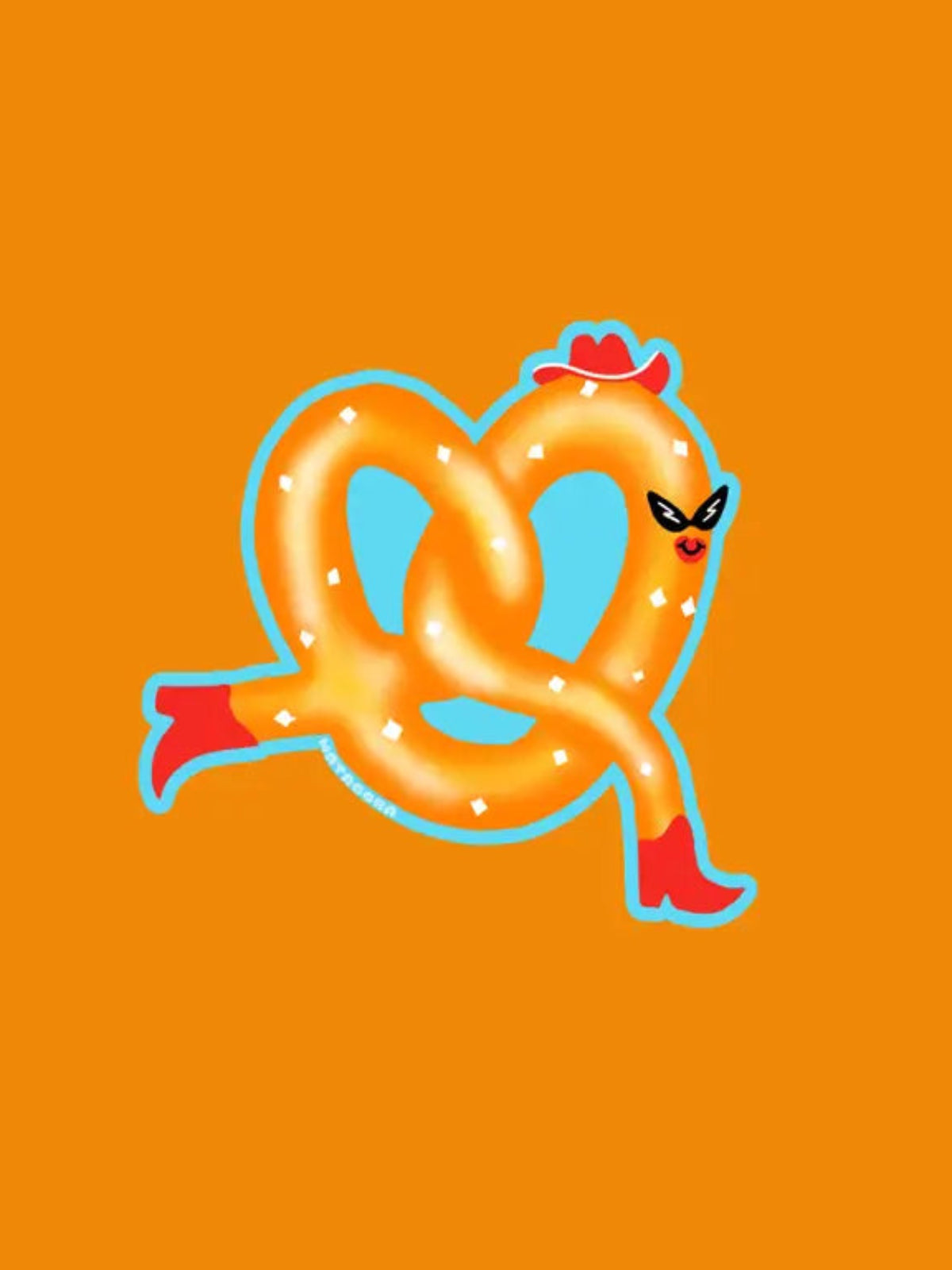 Pretzel Sticker