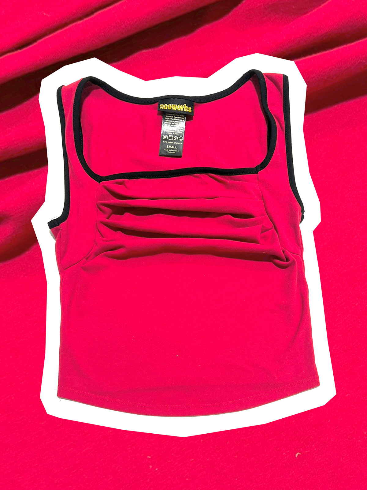 Fiona Tank Tomato Red