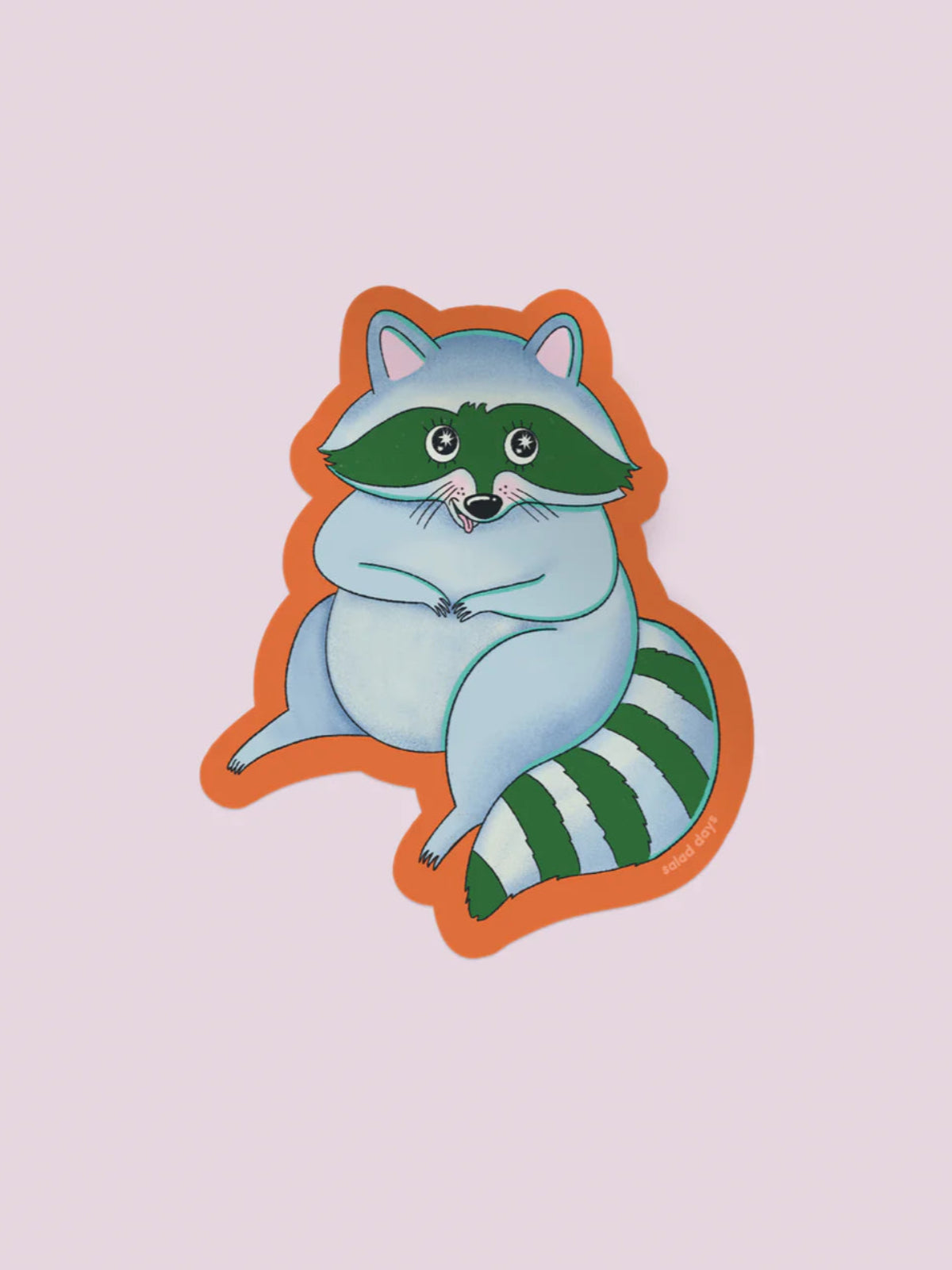 Salad Days Raccoon Sticker