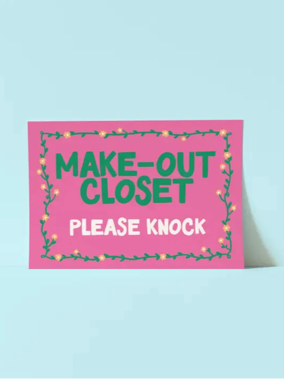 Make-Out Closet Print