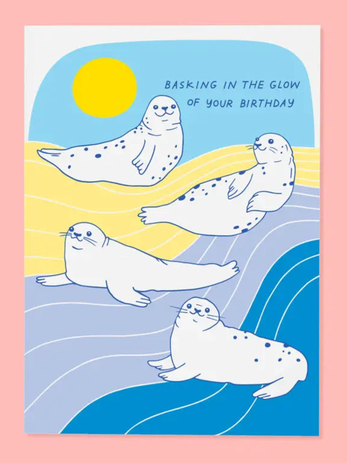 Seal Birthday Card