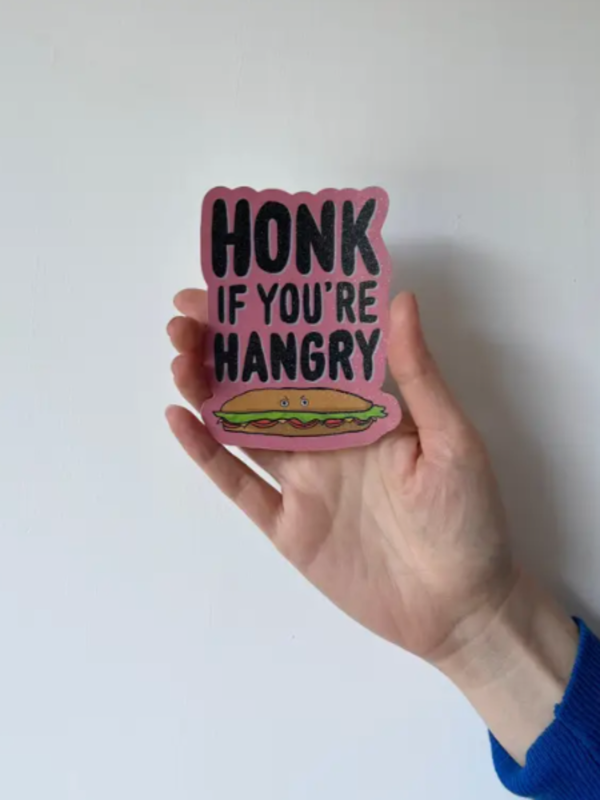 Honk if You're Hangry Sticker