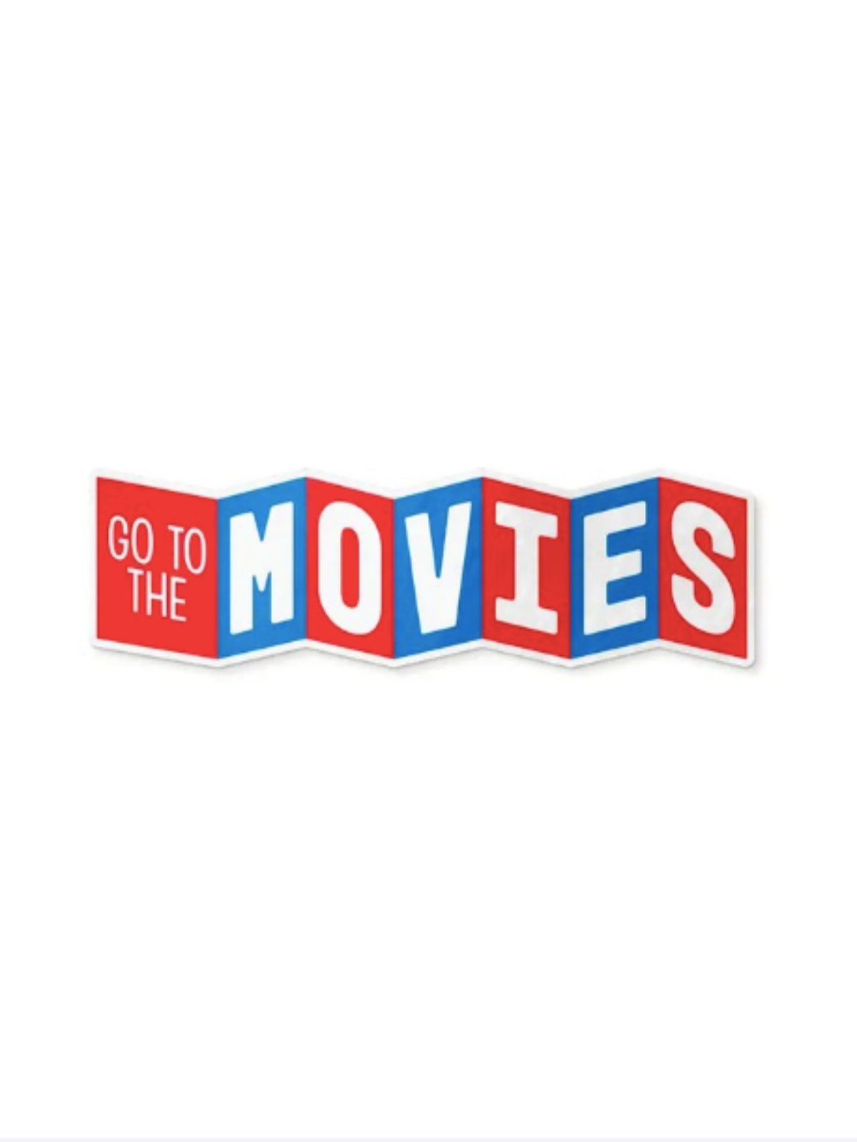 Go To the Movies Sticker