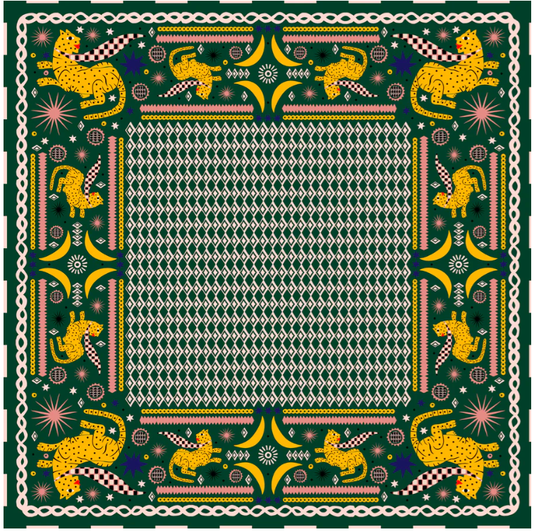 Cheetah No. 3 Scarf