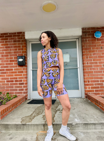 Bike Short Cheetah Head – NOOWORKS