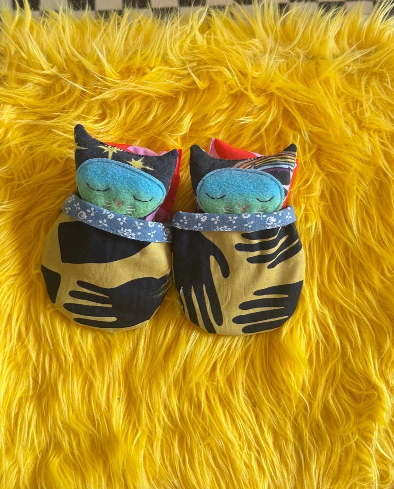 Sleeping Kitty set - Hands