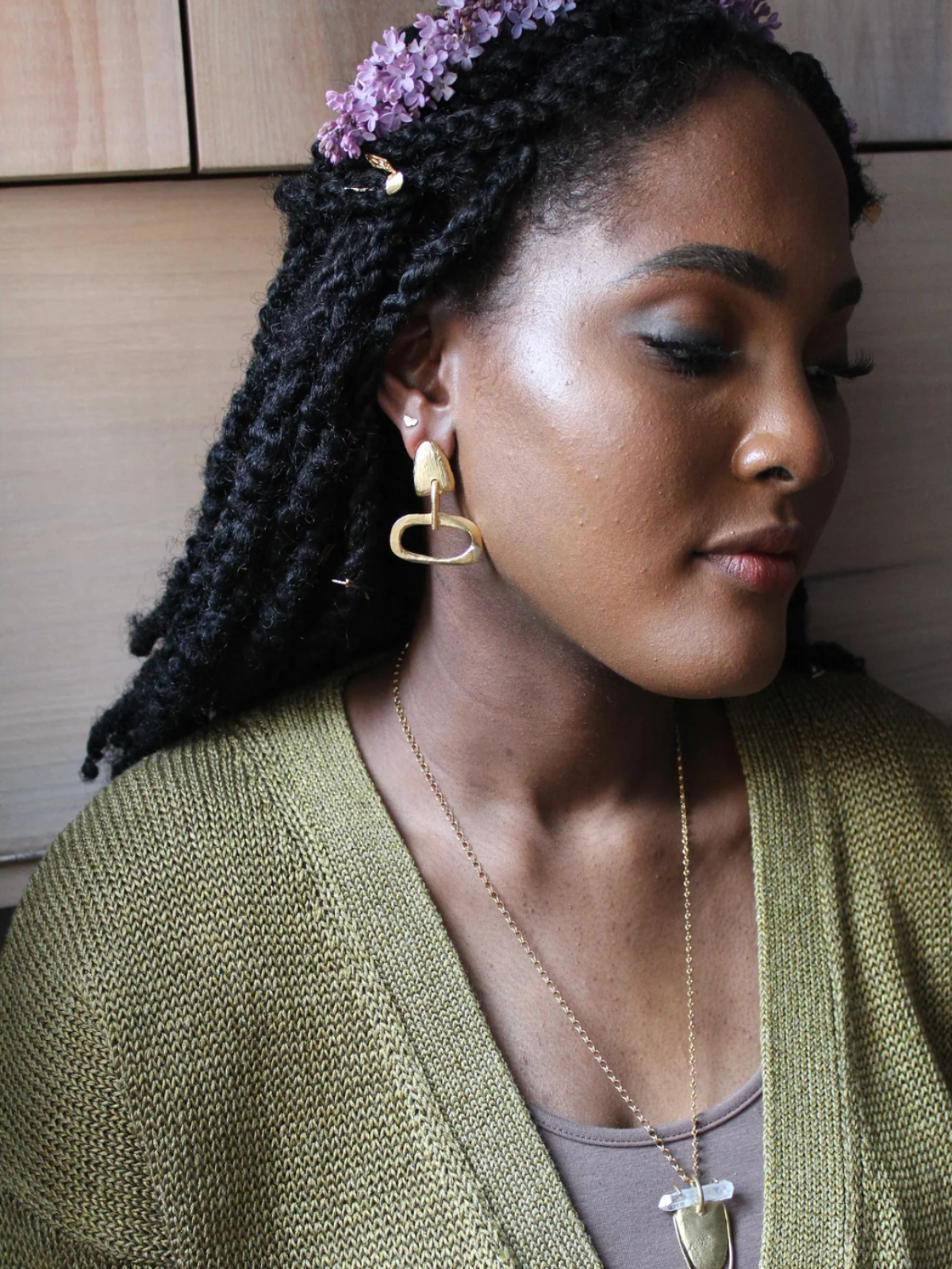 Gold to Me Small Doorknocker Earrings