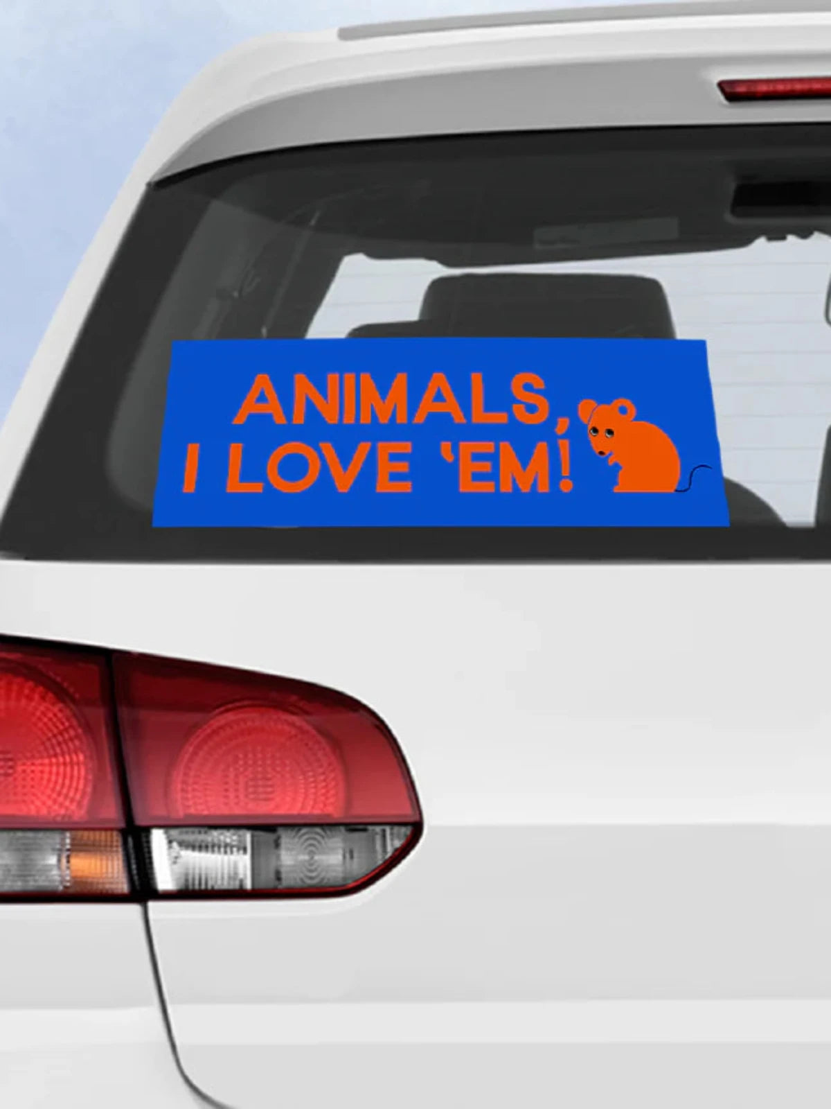 Salad Days Animals Bumper Sticker