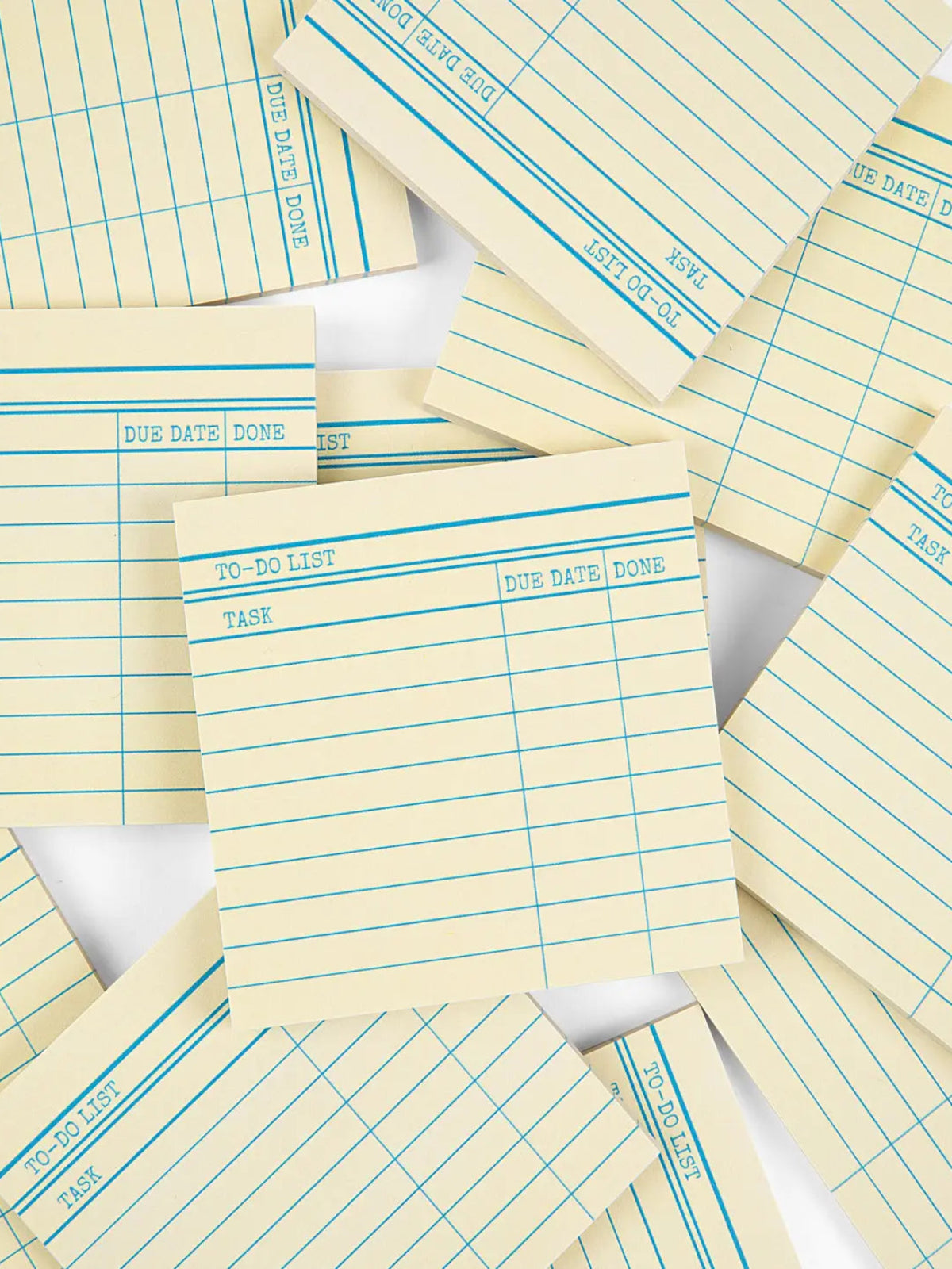 Library Card Post-It Note