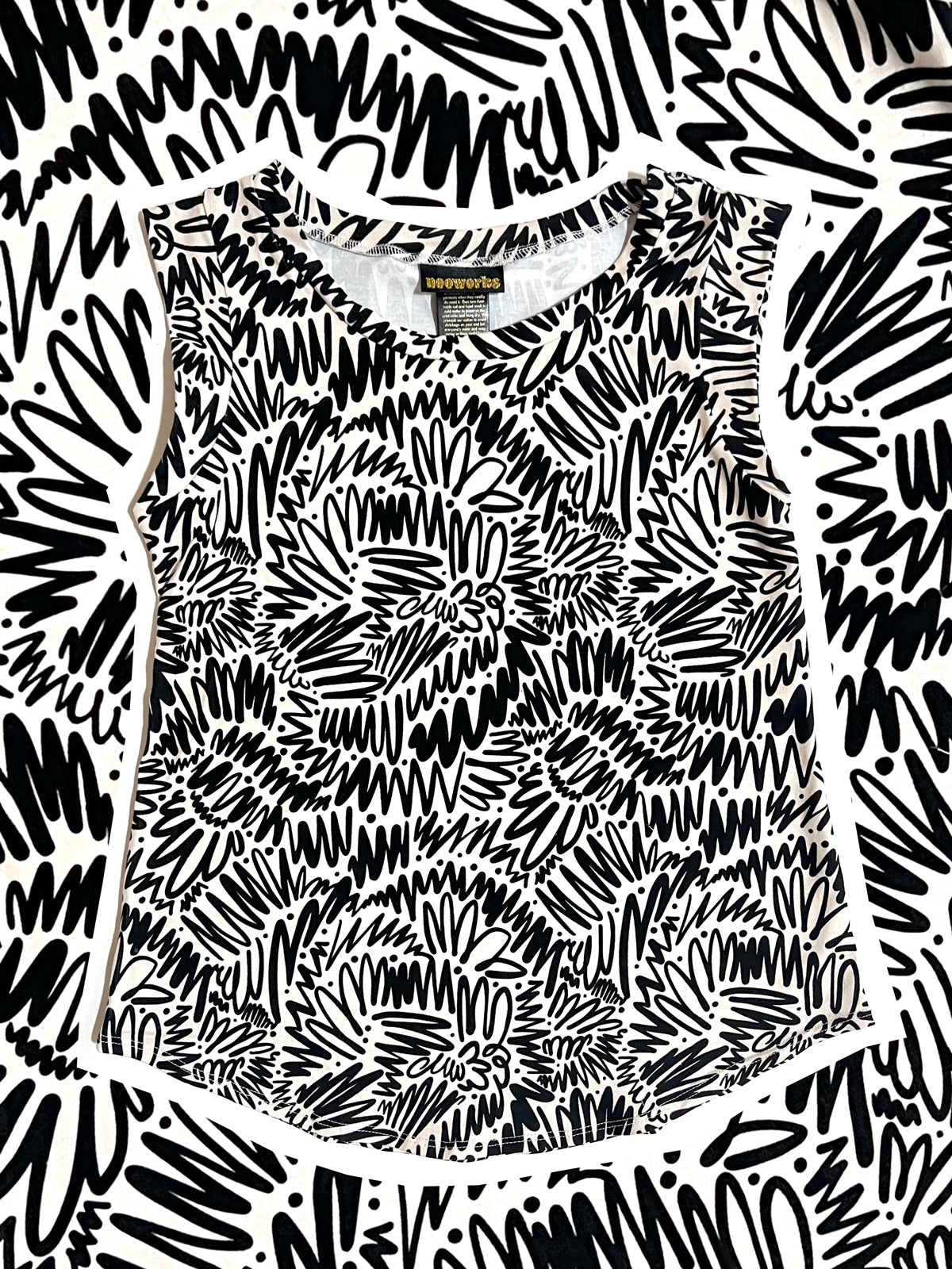 Muscle Tee Zig Zag