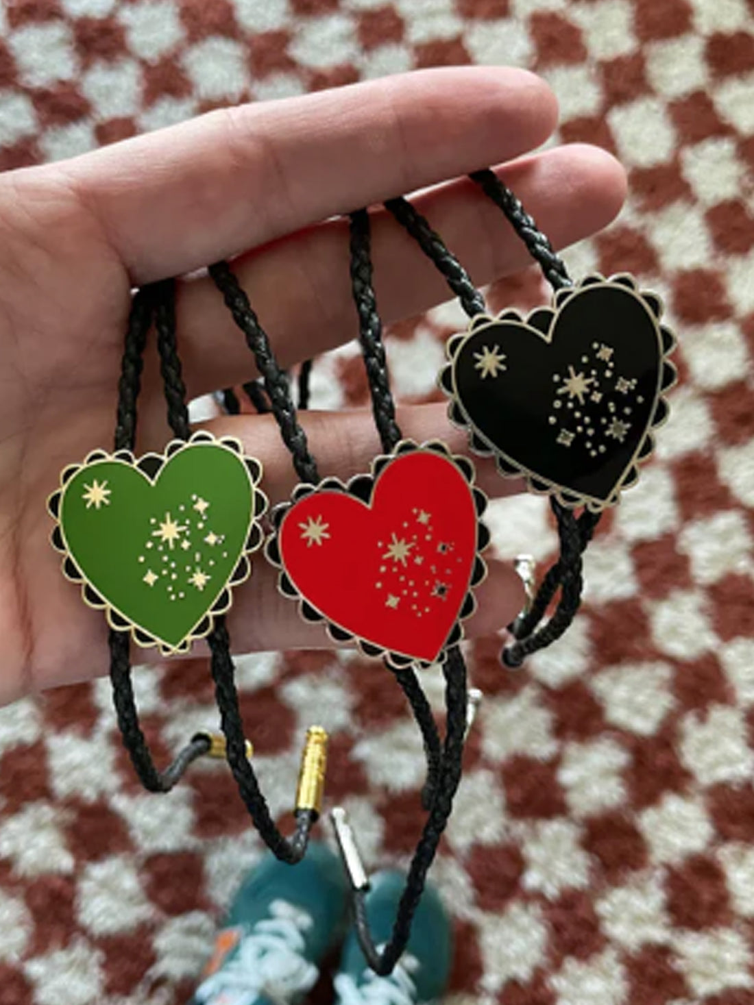 Heart Shaped Bolo Tie