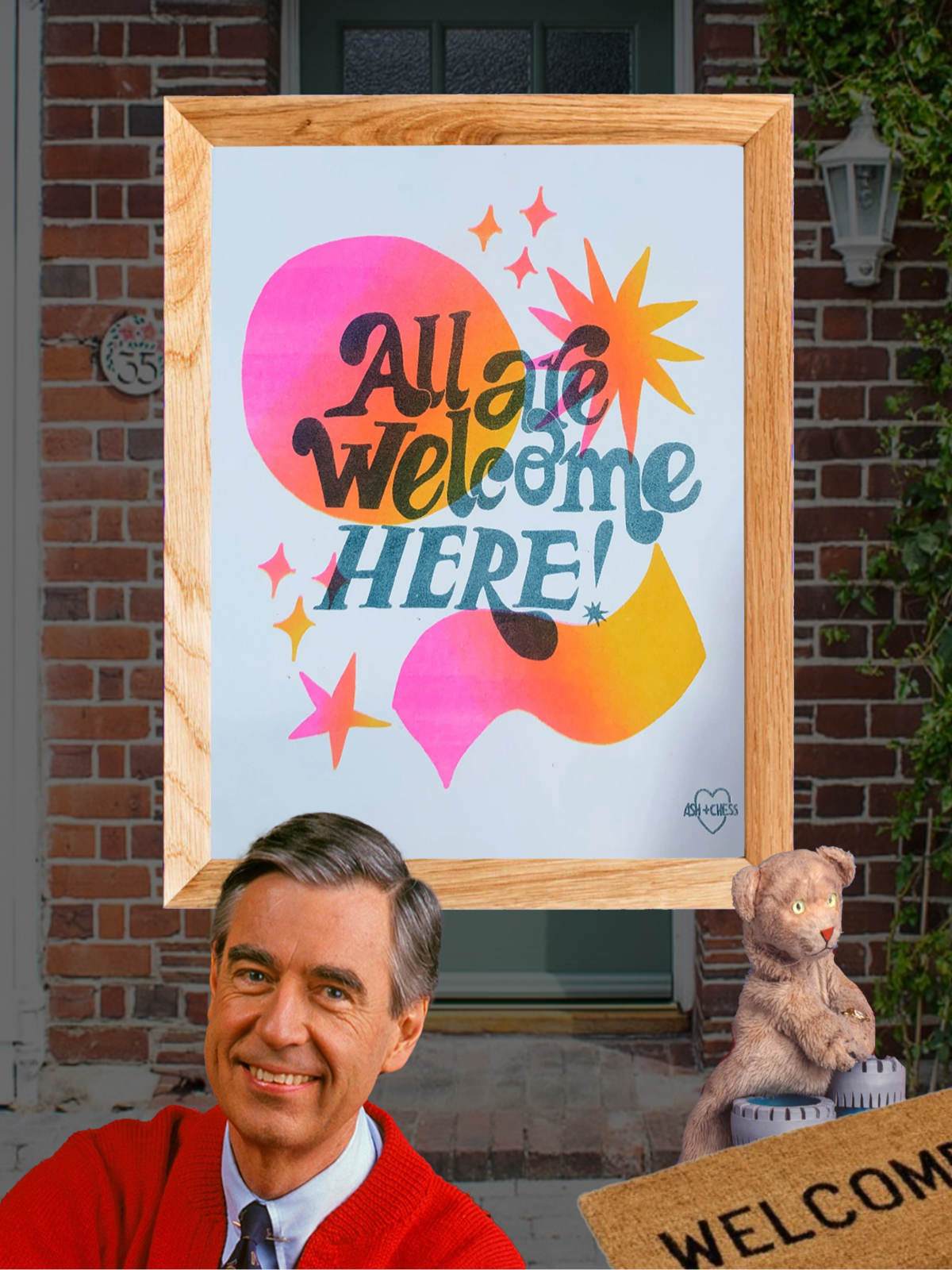 All Are Welcome Here Print