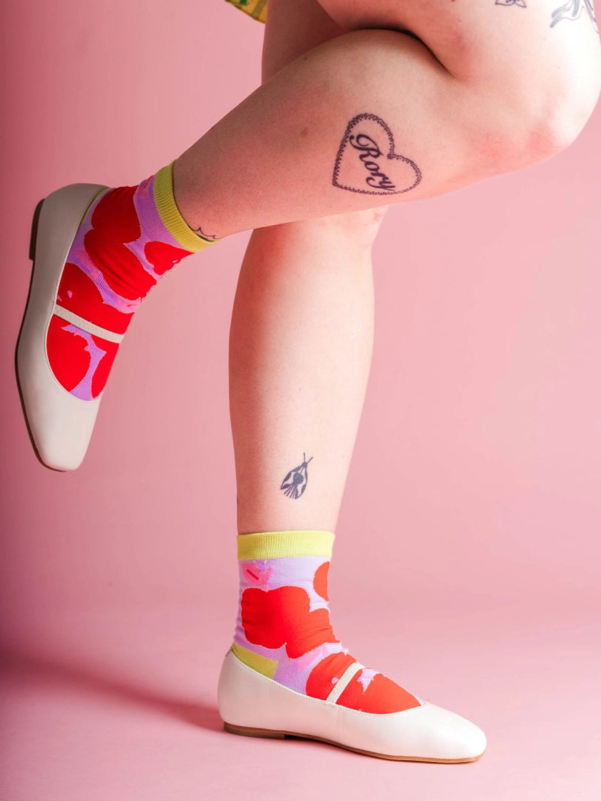 Cotton Ankle Socks - Fall Apple