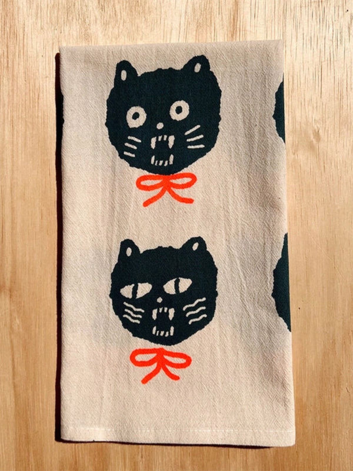 Bad Cats Tea Towel
