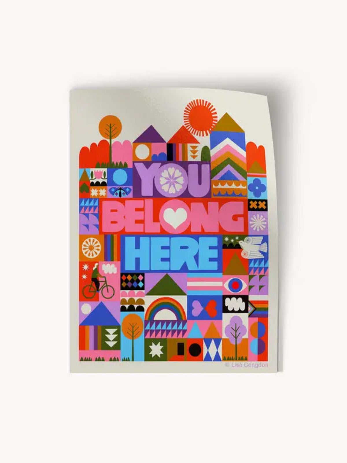 You Belong Here Sticker