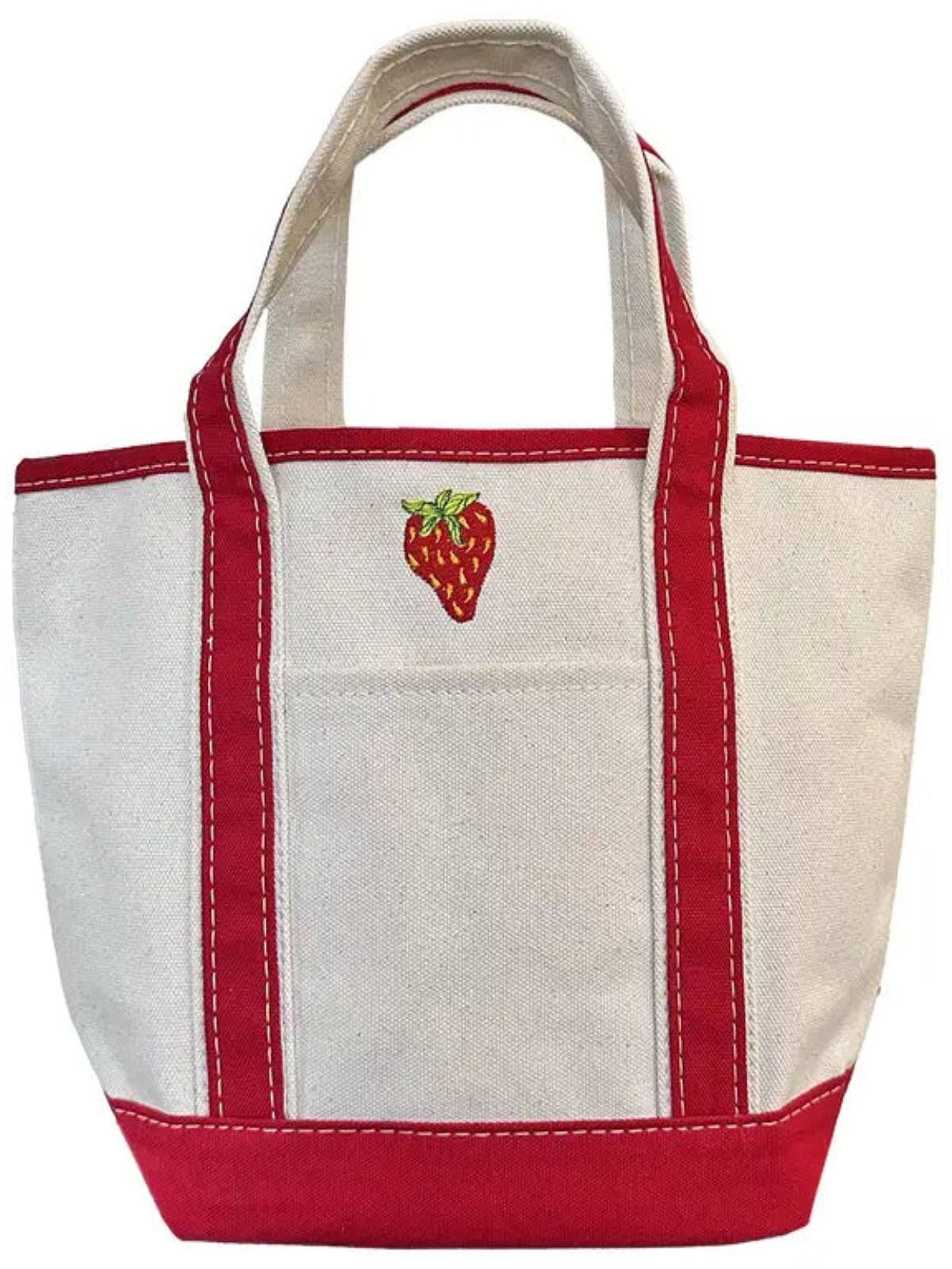 Strawberry Mini Canvas Tote