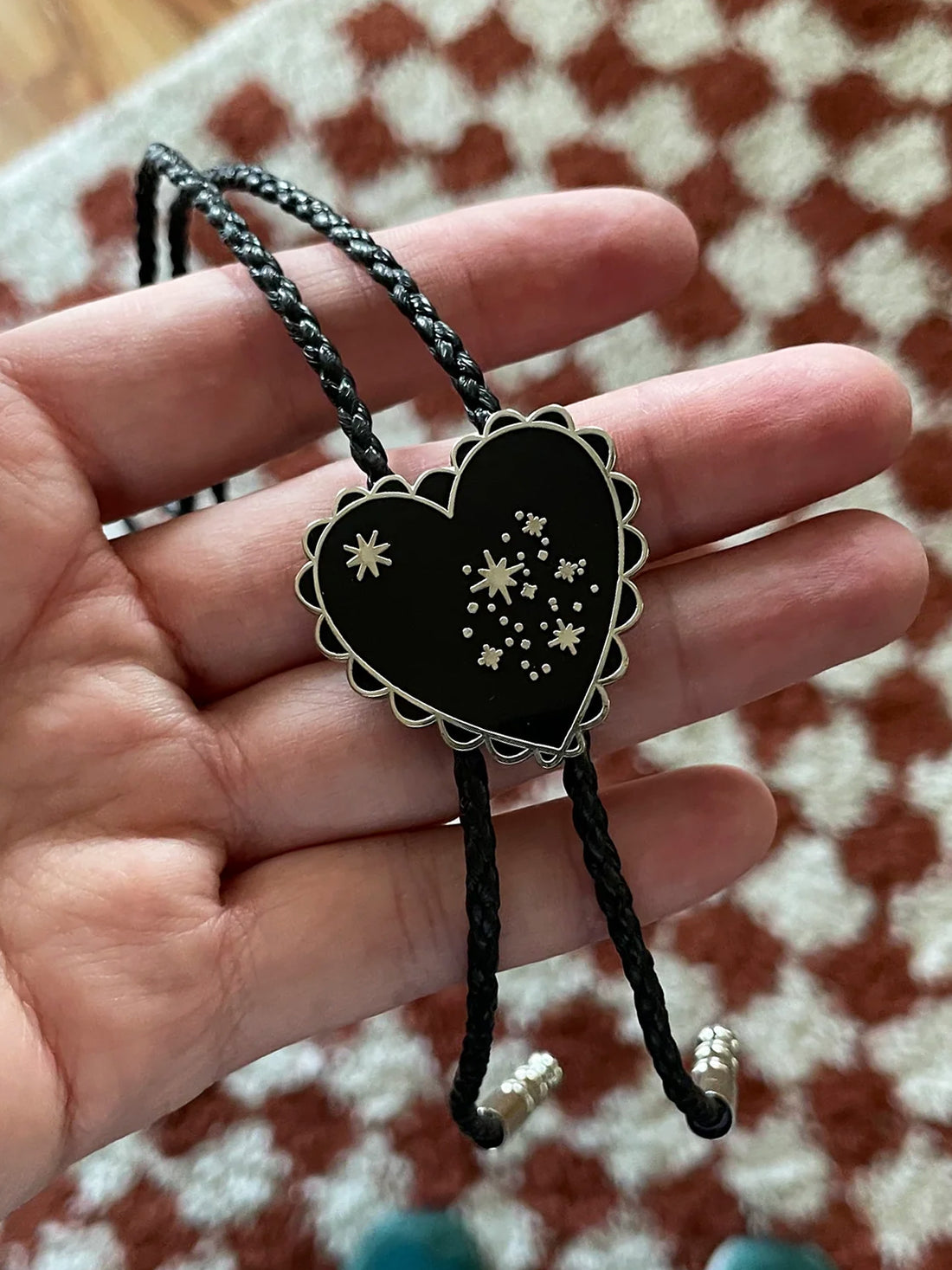 Heart Shaped Bolo Tie