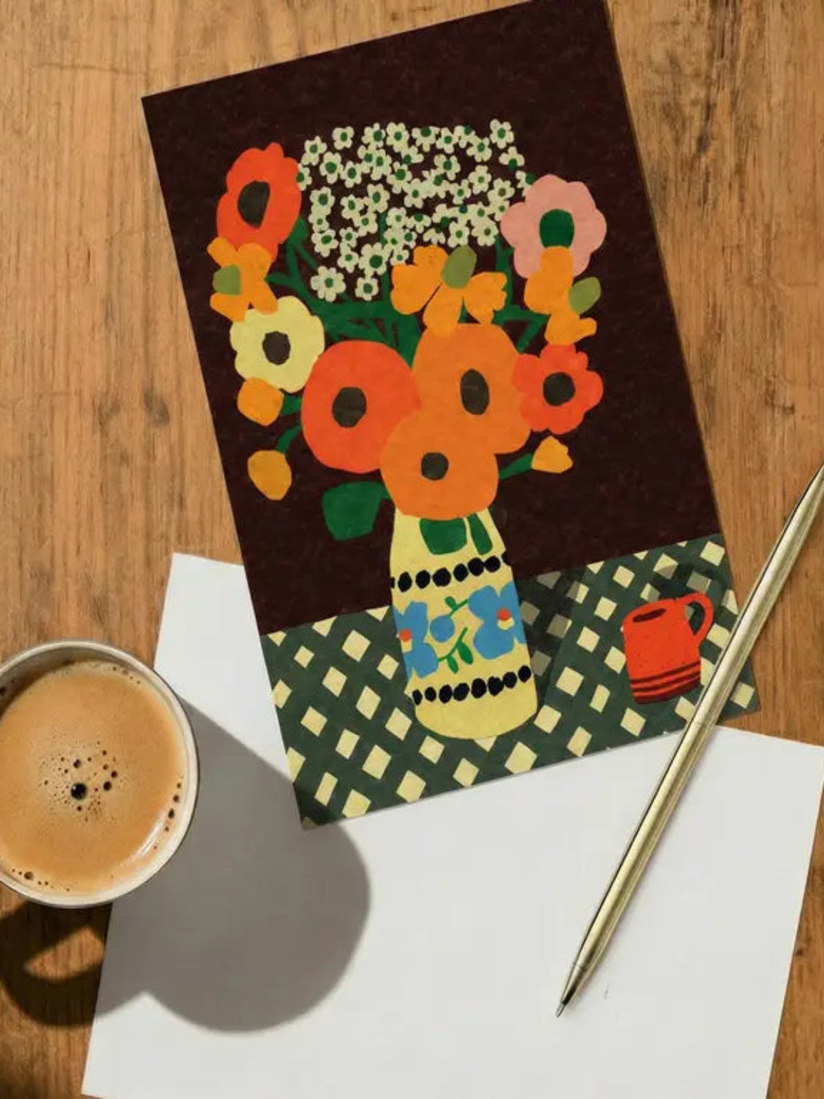 Morning Blooms Postcard