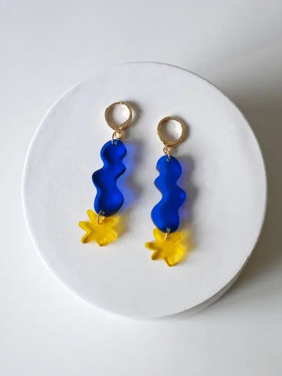 Gummy Star Huggies - Blue & Yellow