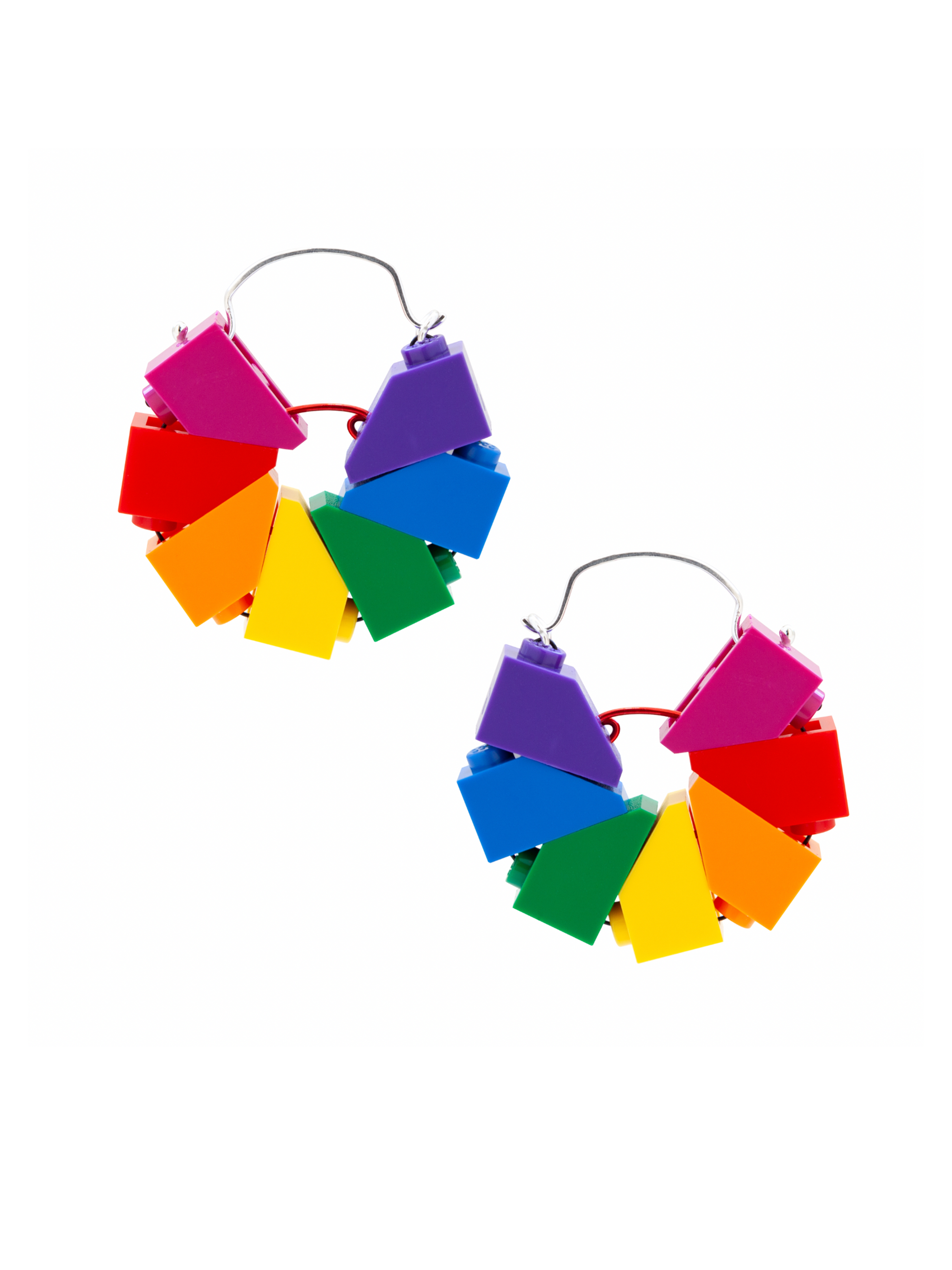 Rainbow Mini Hoops