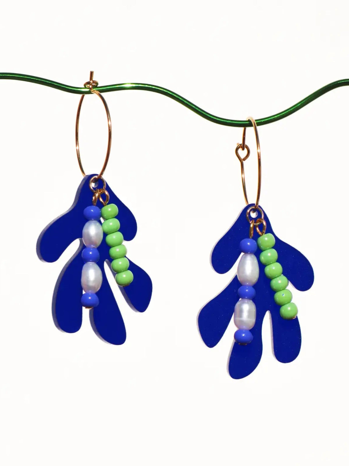 Capri Hoops - Frosted Midnight
