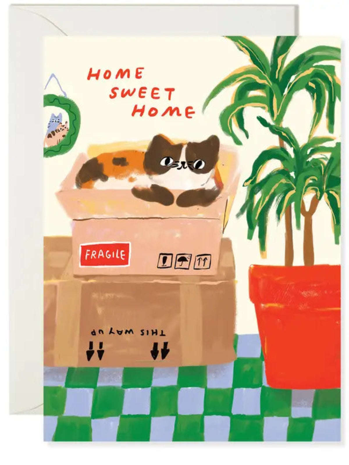 New Home Cat Card