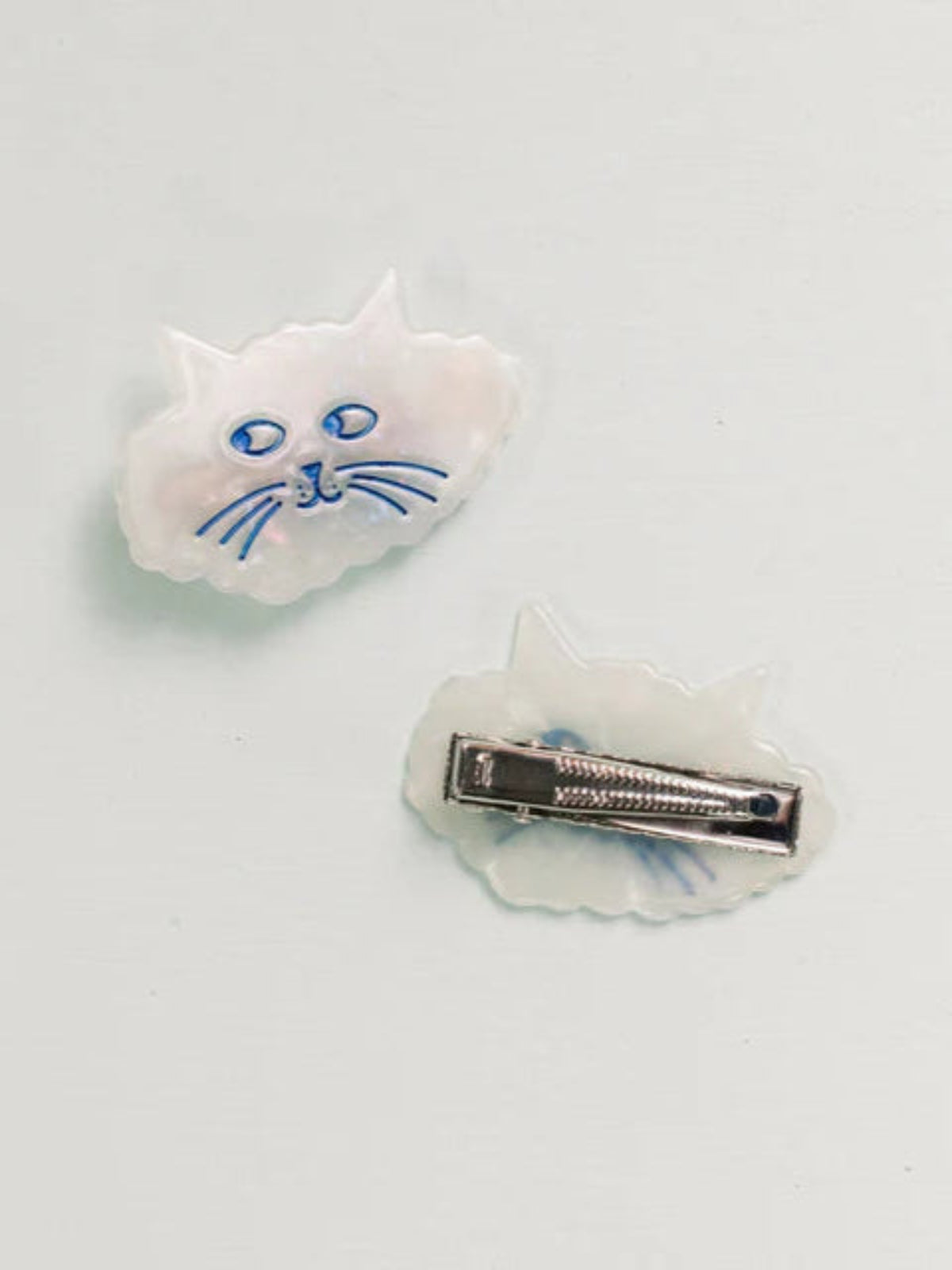 Cloud Cat Barrette