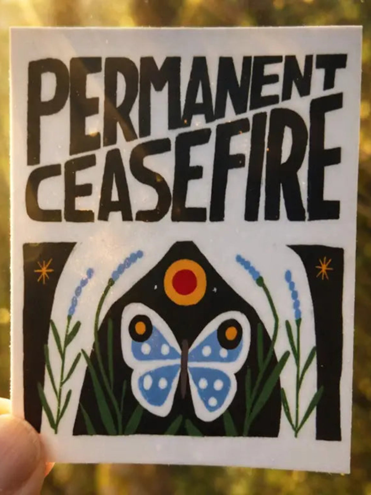 Permanent Ceasefire Sticker