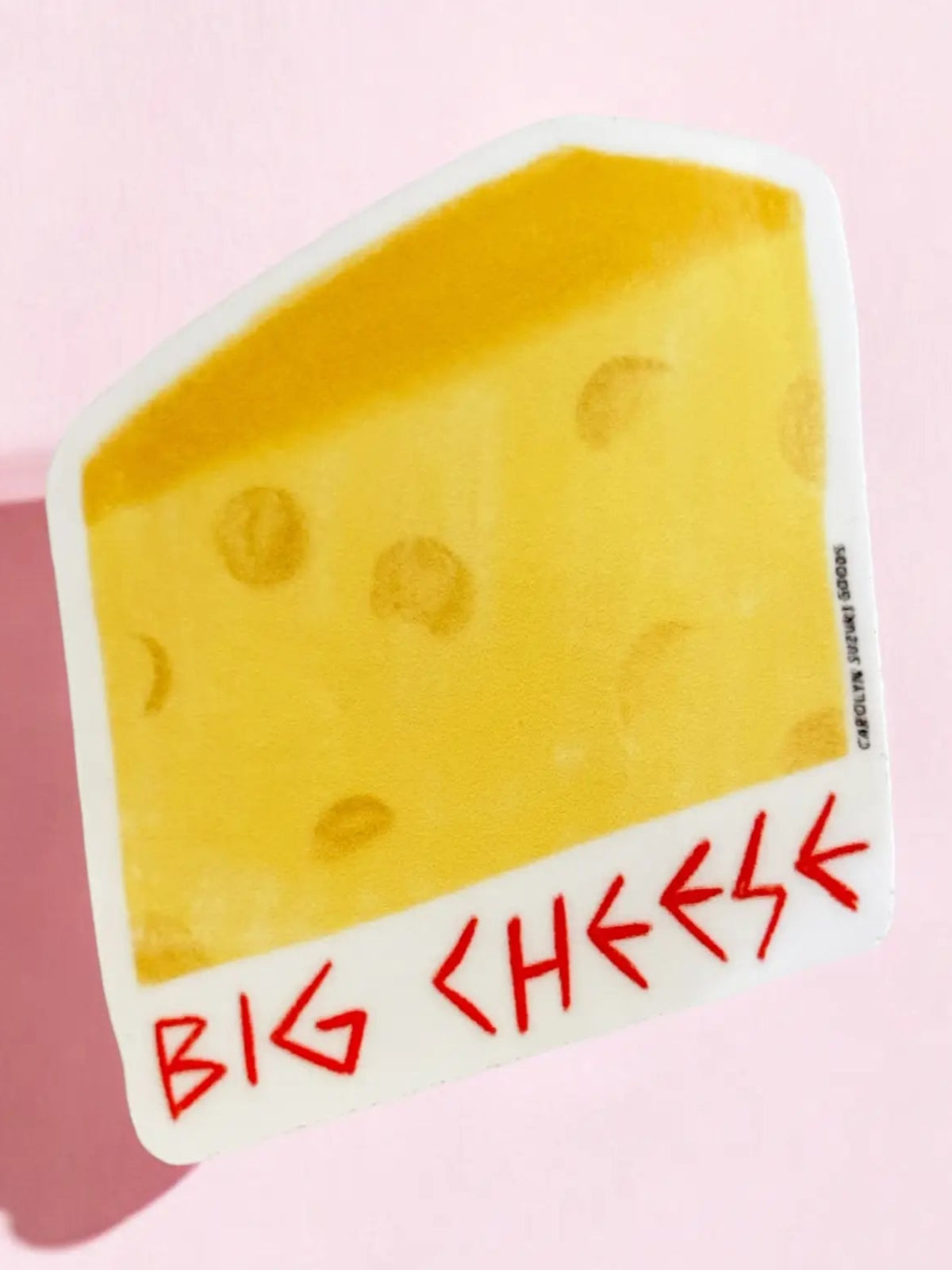 Big Cheese Sticker