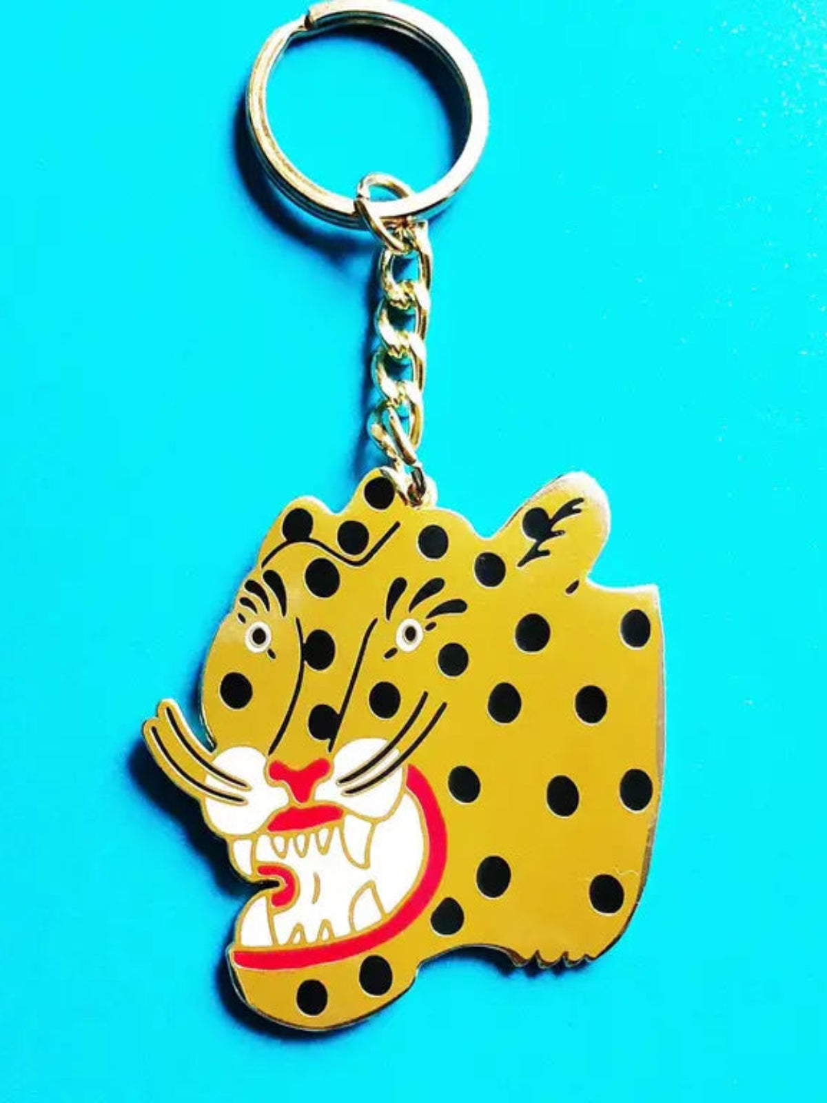 Cheetah Keychain