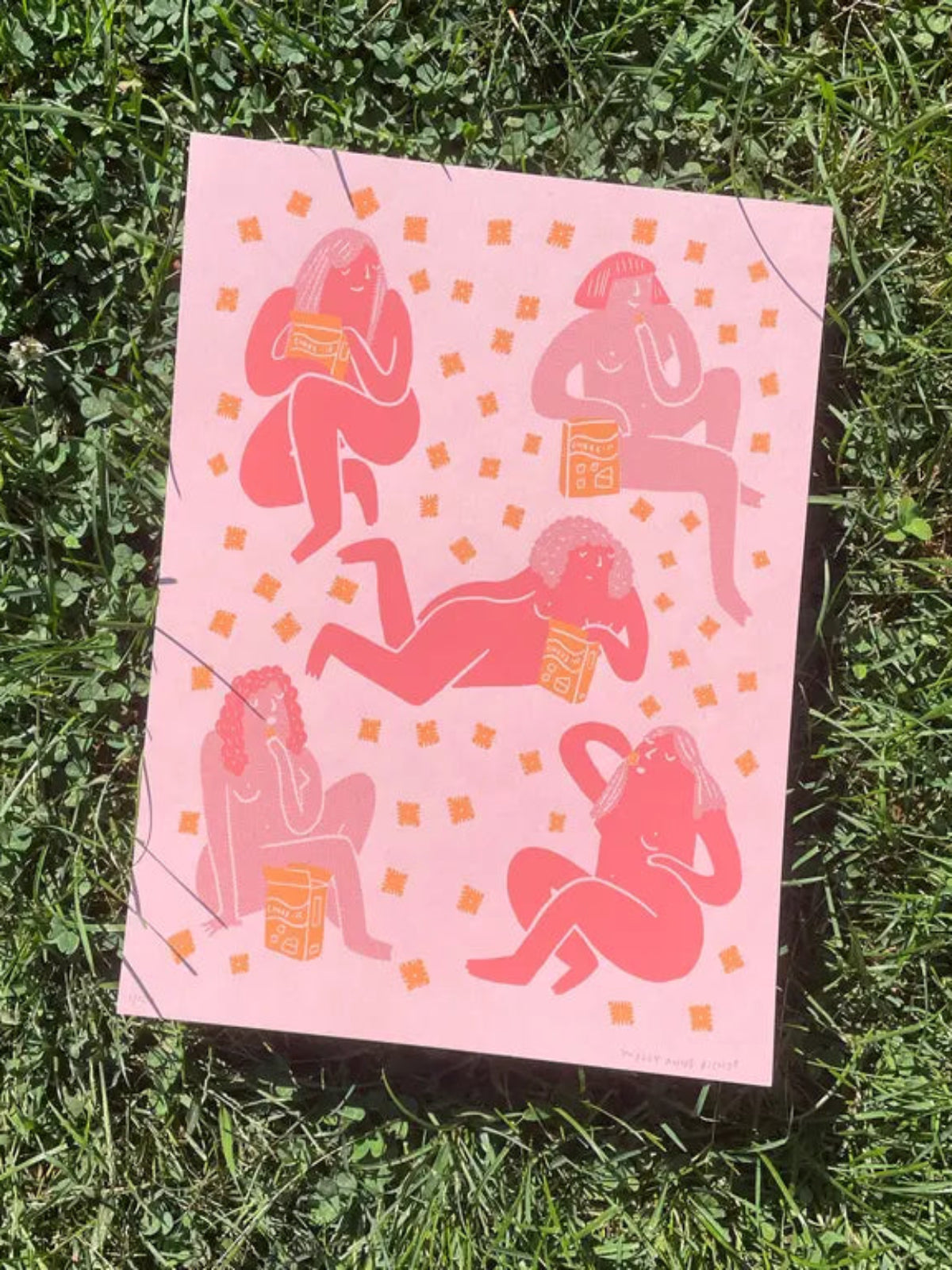 Cheez-It Nudes Print