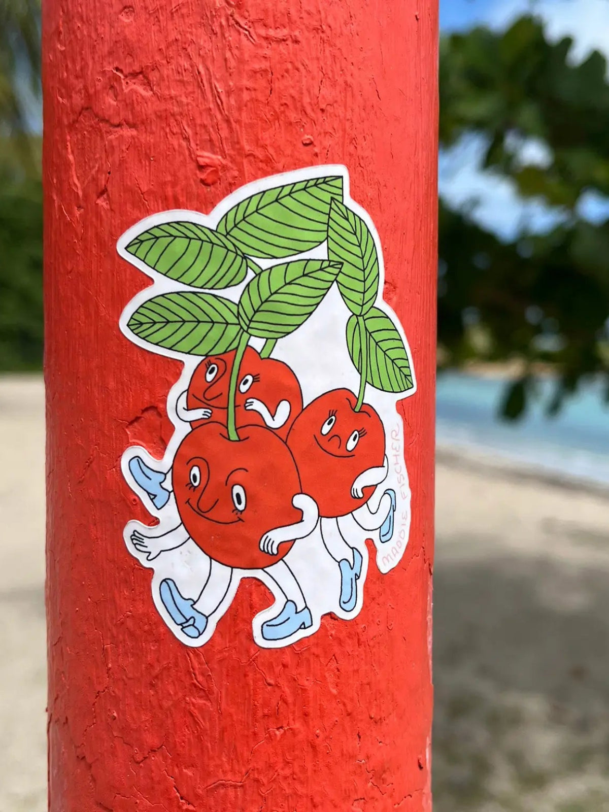 Cherry Trio Sticker