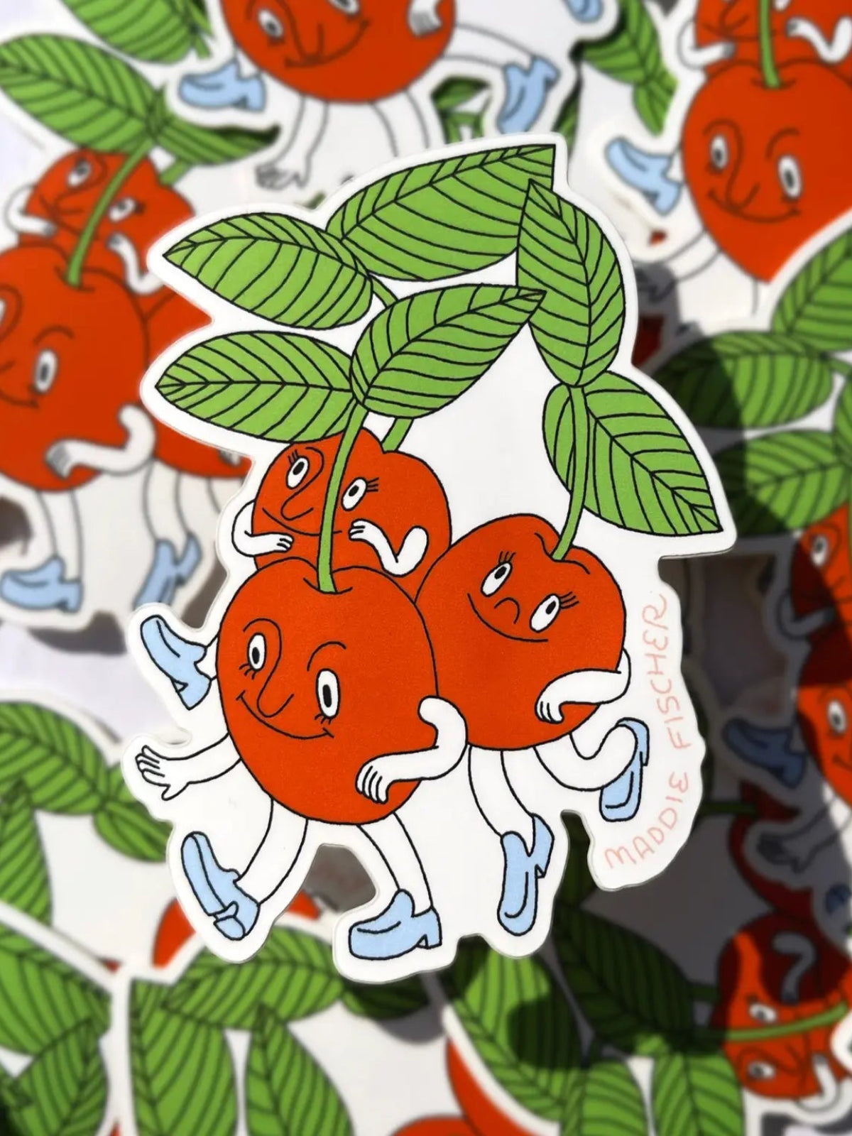 Cherry Trio Sticker