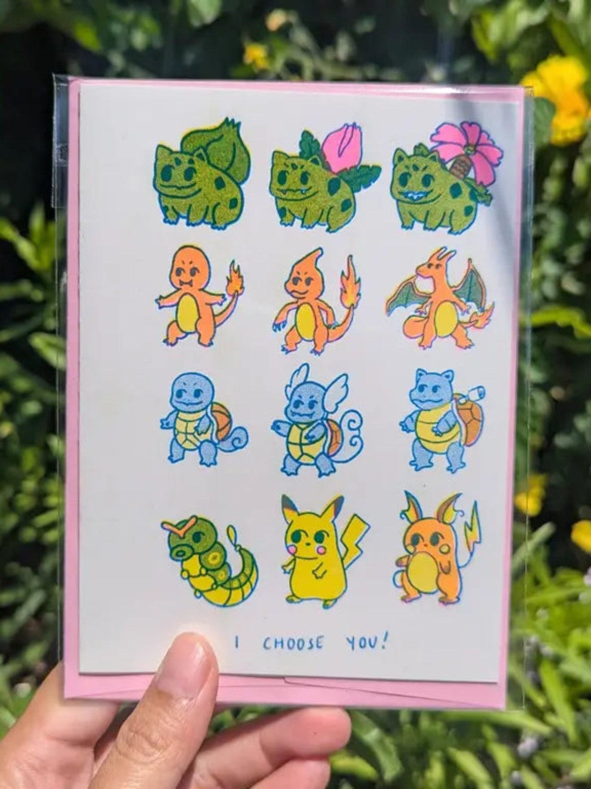 I Choose You! Pokemon Card