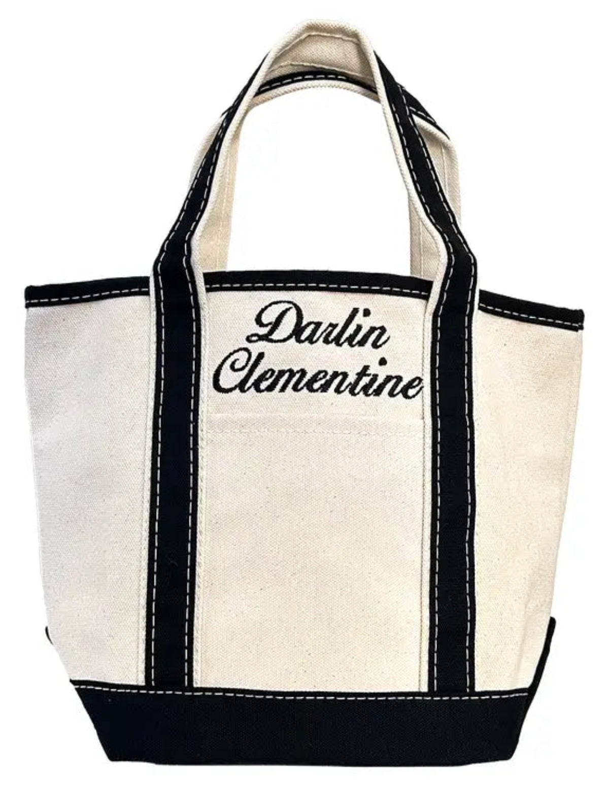 Darlin' Clementine Mini Canvas Tote