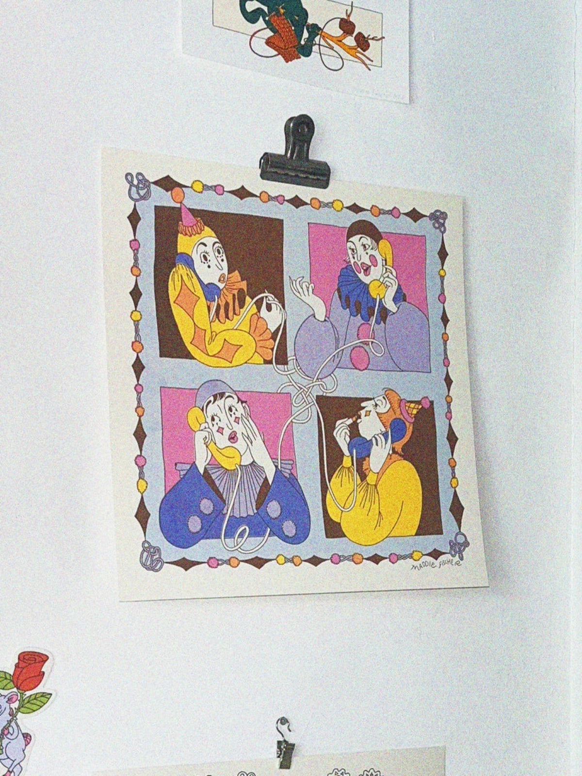 Clown Conference Call Print