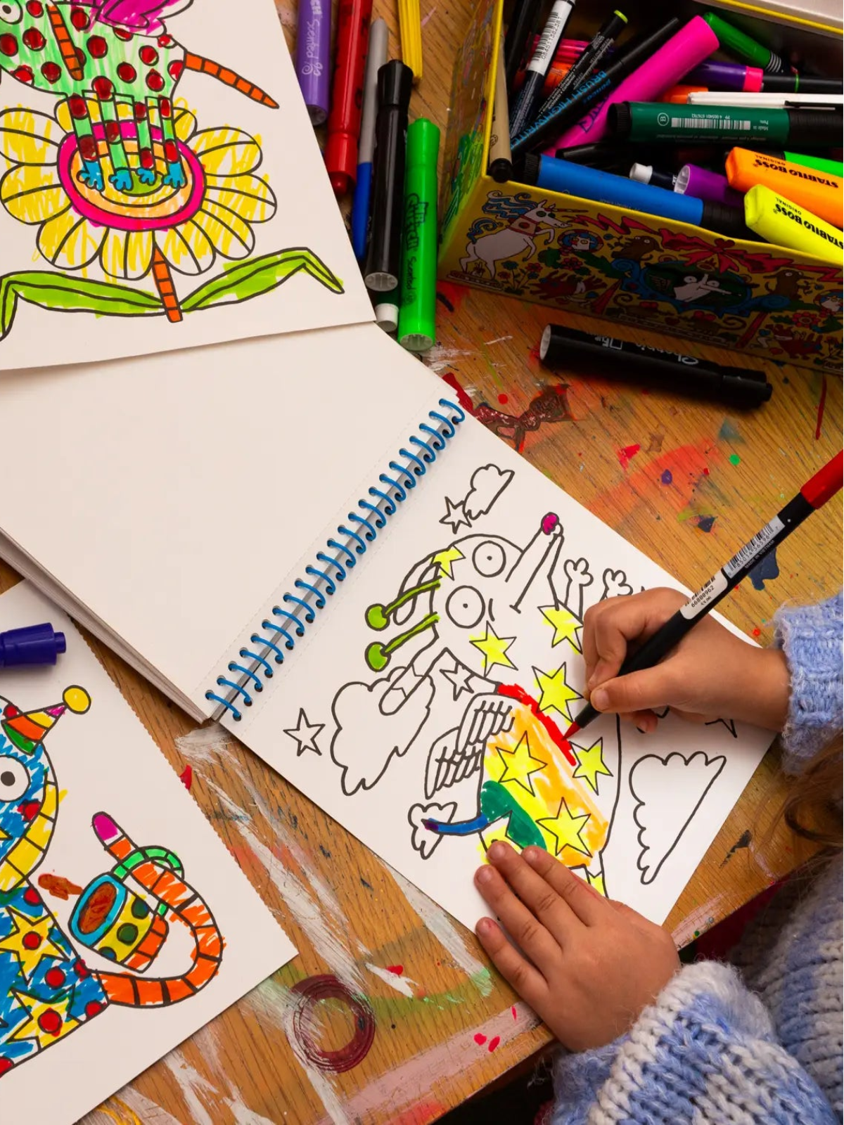 Gentle Thrills Coloring Book